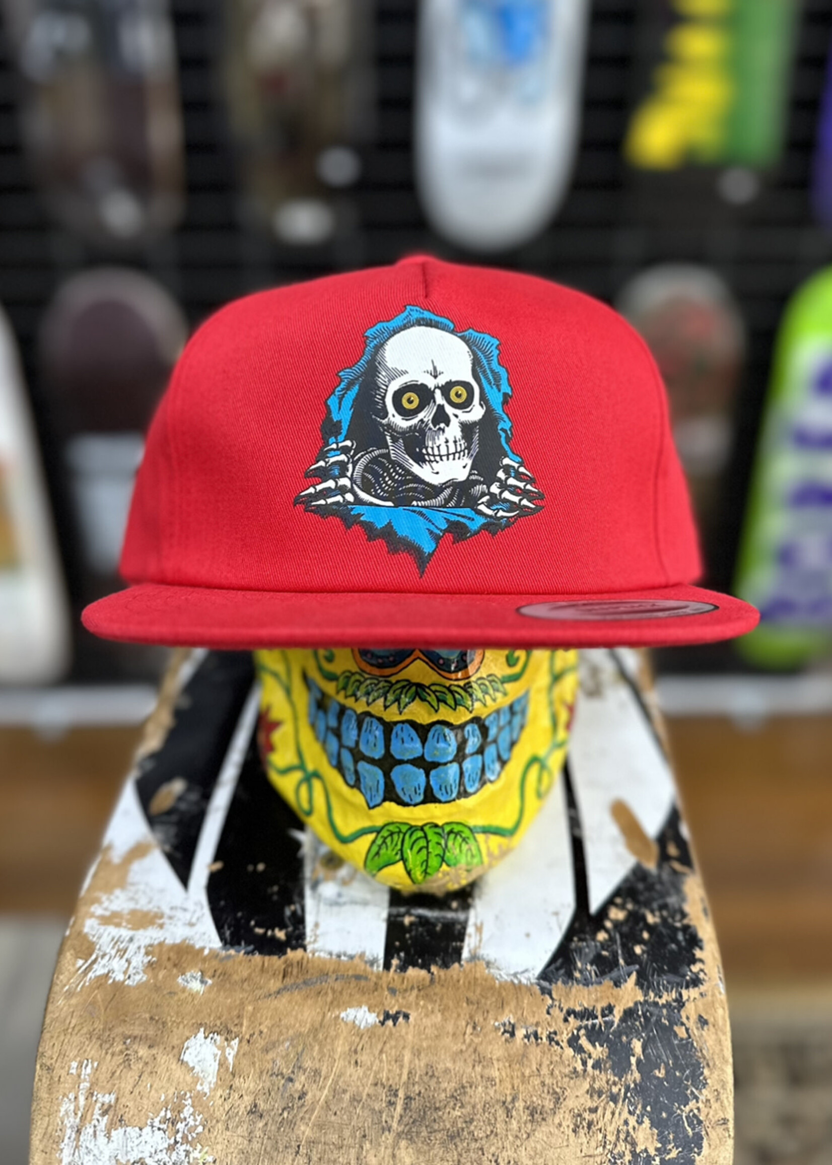Powell Peralta POWELL PERALTA - Ripper Red Snapback Cap