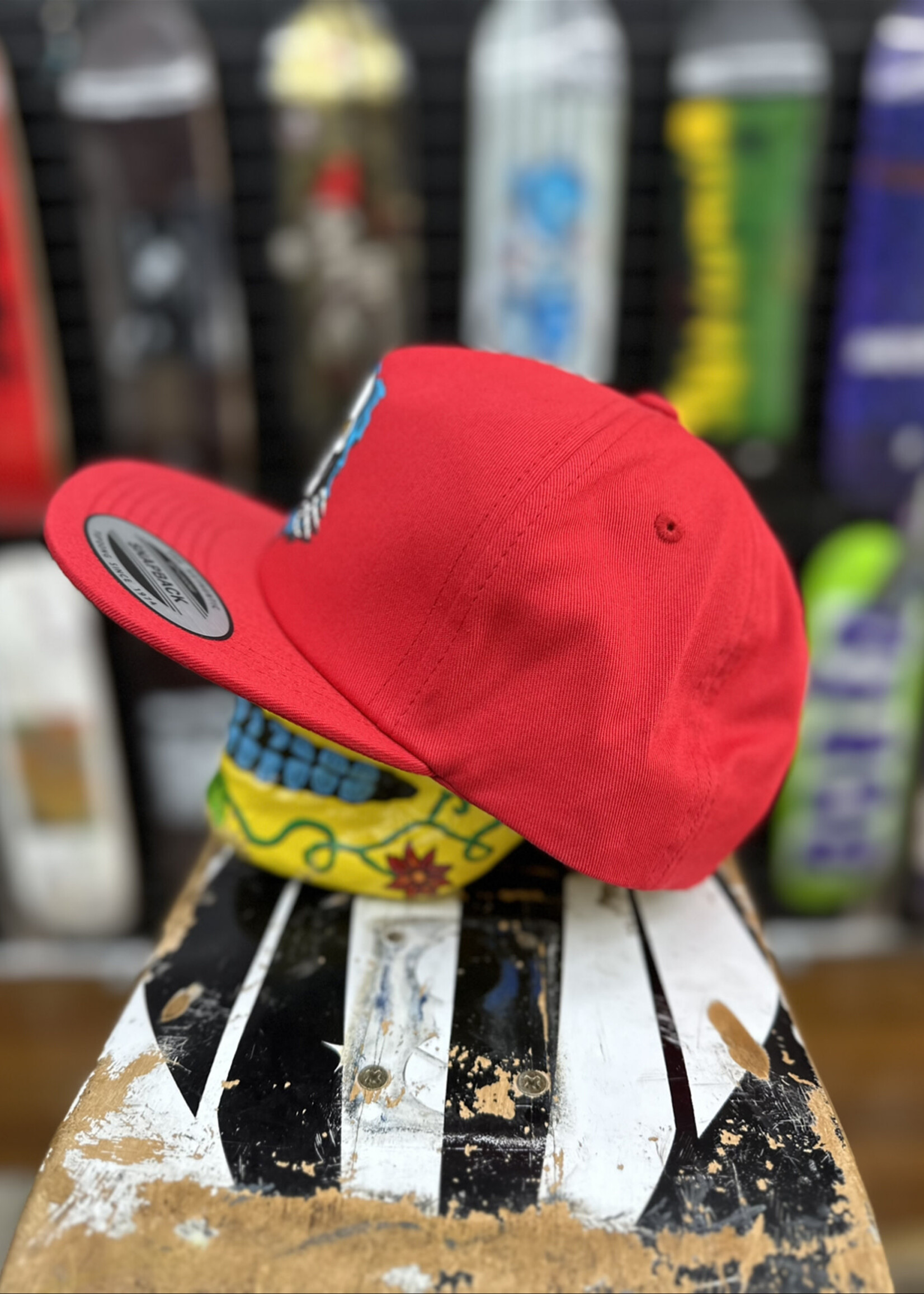 Powell Peralta POWELL PERALTA - Ripper Red Snapback Cap