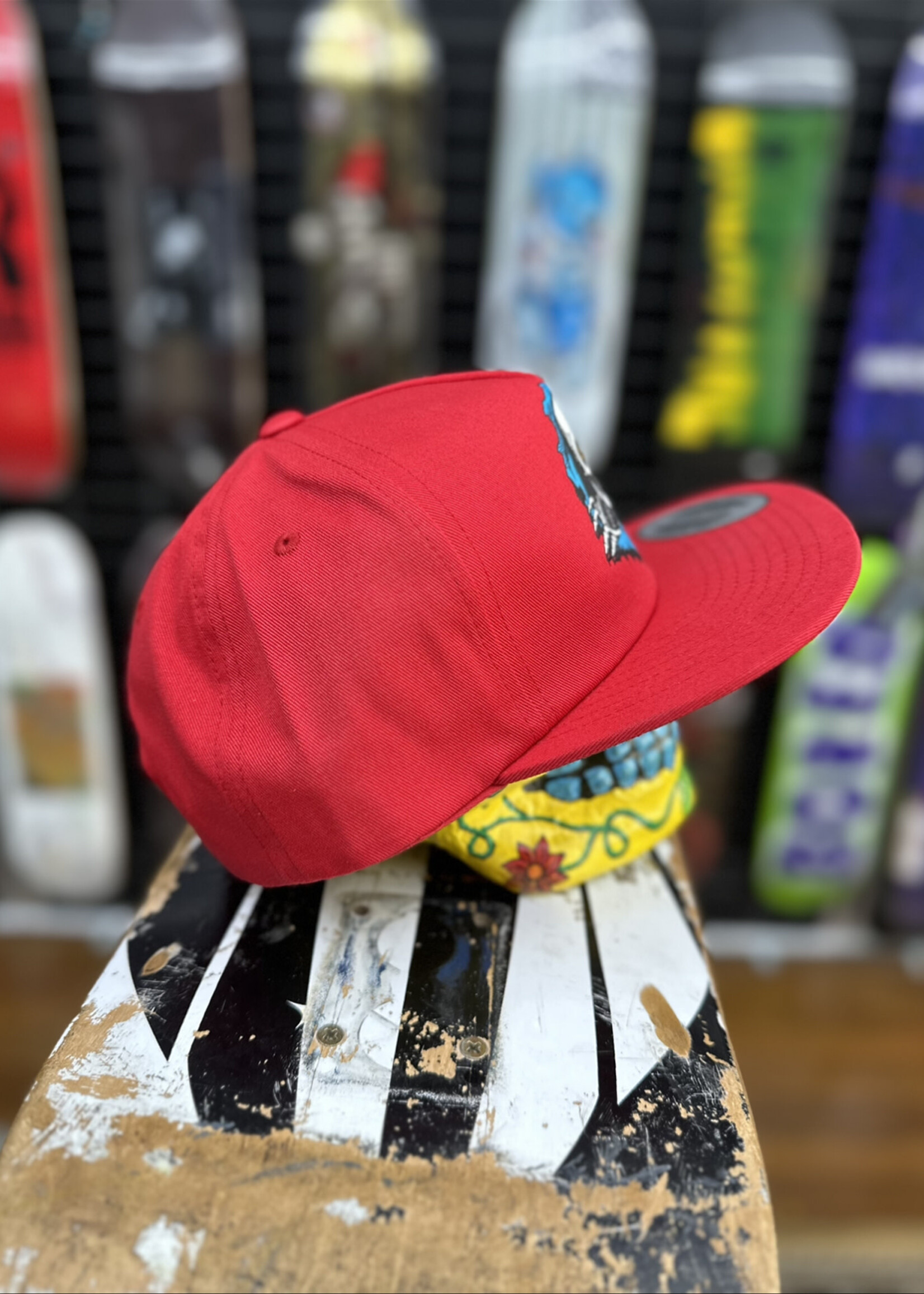 Powell Peralta POWELL PERALTA - Ripper Red Snapback Cap