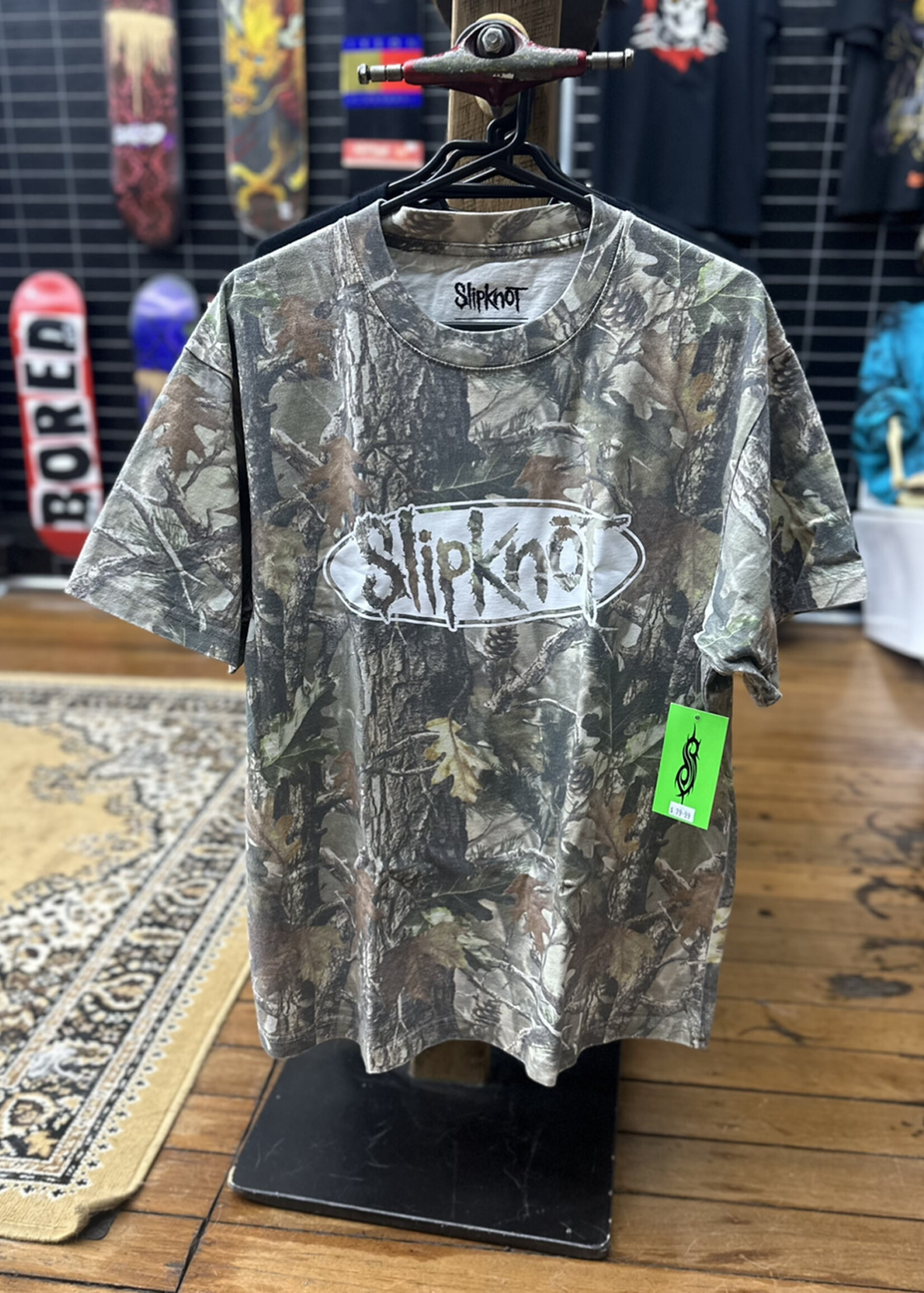 Welcome WELCOME SKATEBOARDS - Slipknot Oval Logo Camo Tee