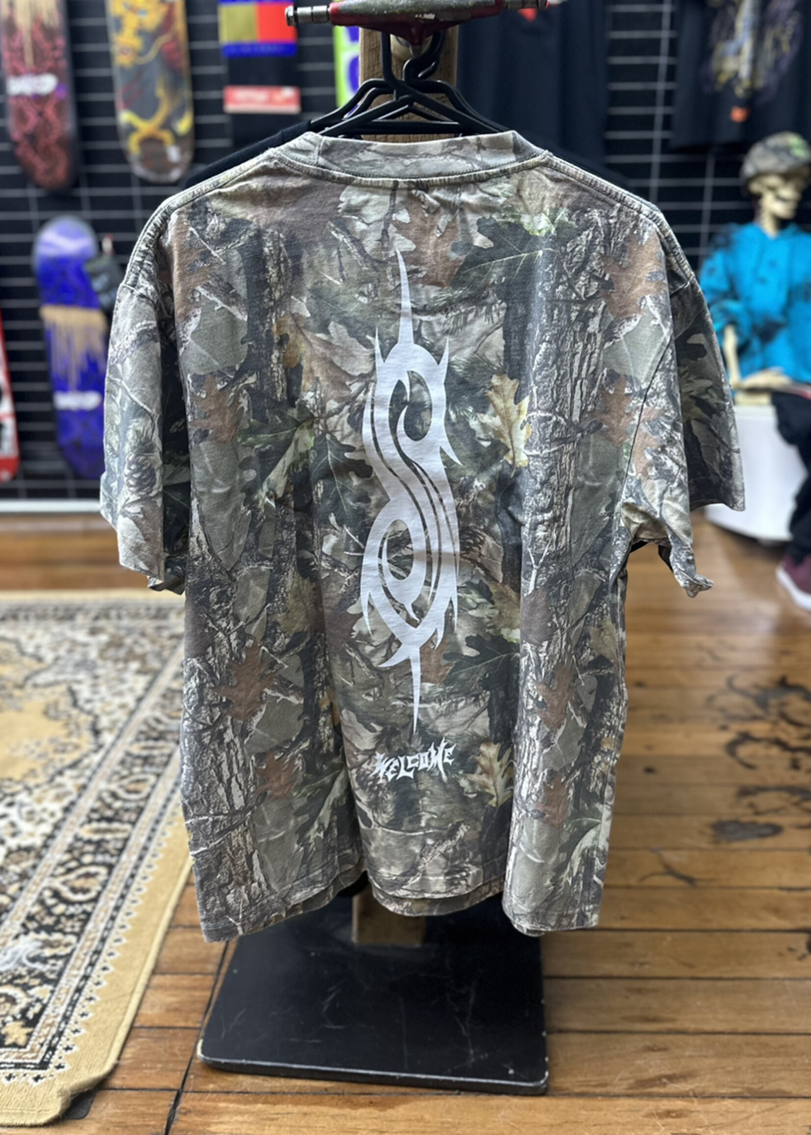 Welcome WELCOME SKATEBOARDS - Slipknot Oval Logo Camo Tee