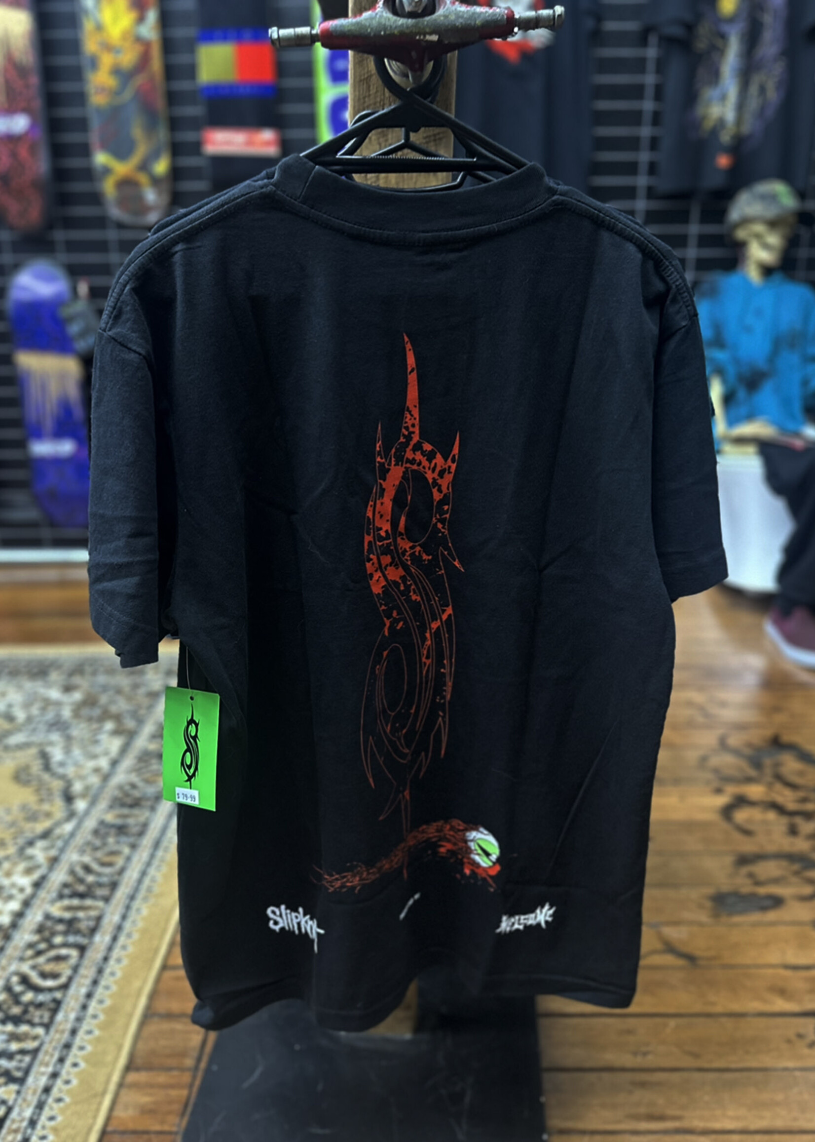 Welcome WELCOME SKATEBOARDS - Slipknot Spit it Out Black Tee