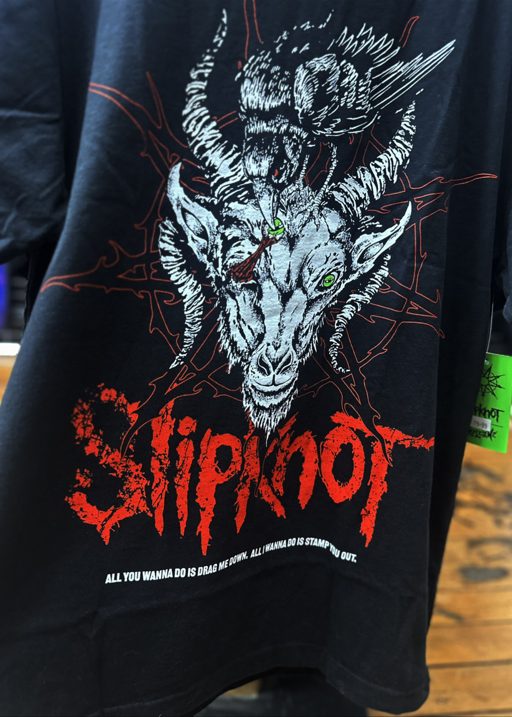 Welcome WELCOME SKATEBOARDS - Slipknot Spit it Out Black Tee