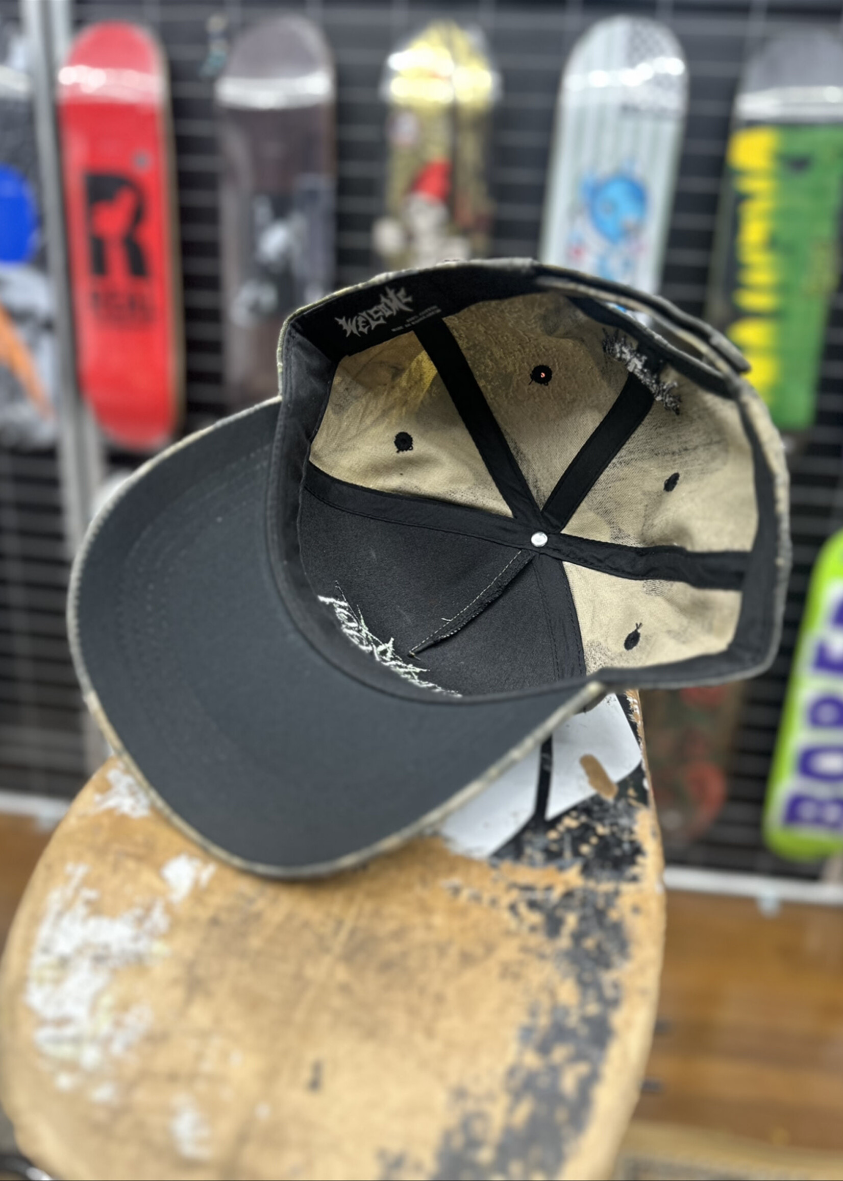 Welcome WELCOME SKATEBOARDS - Slipknot Nonagram Cap