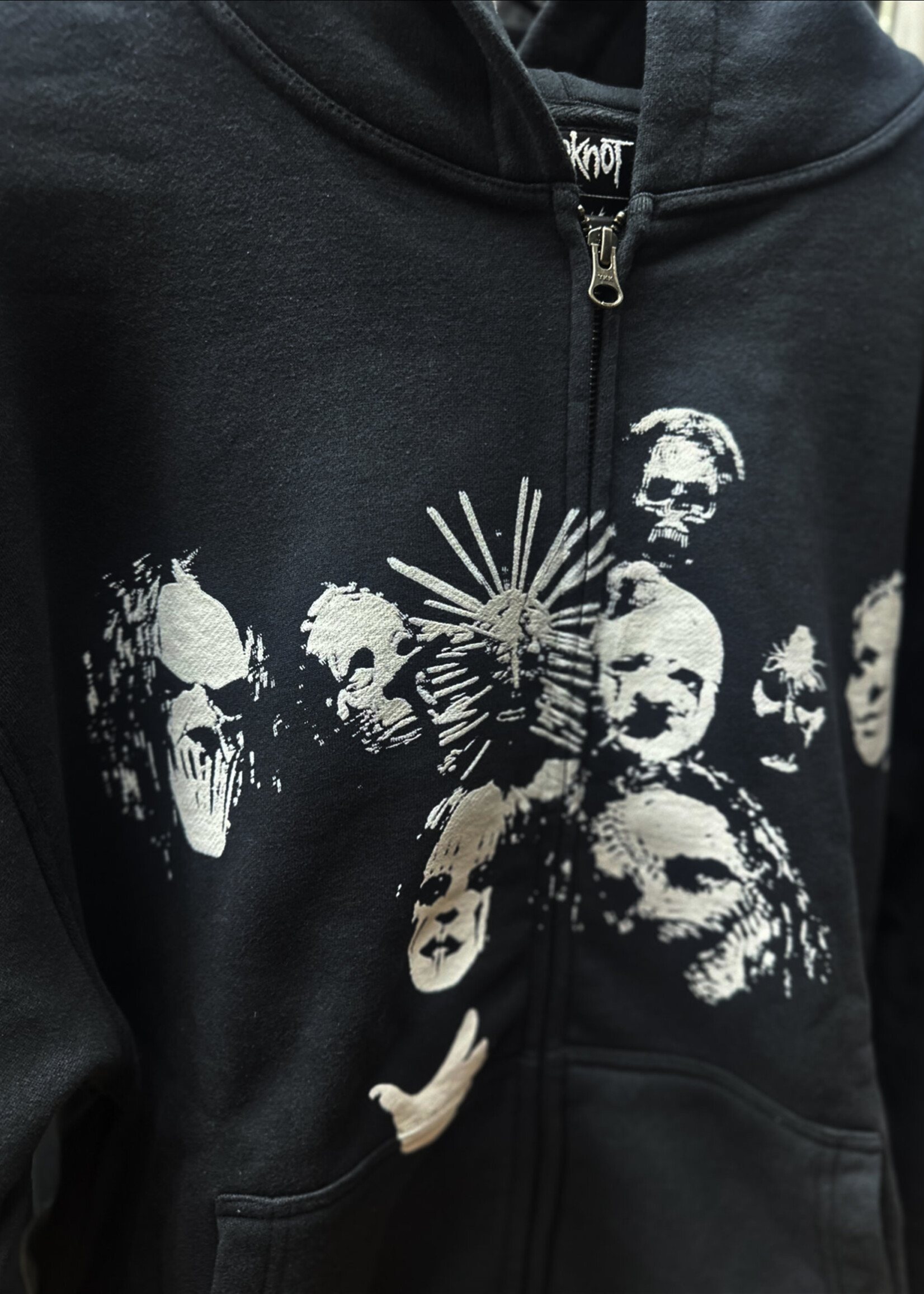 Welcome WELCOME SKATEBOARDS - Slipknot Nonagram Black Zipper Hoodie