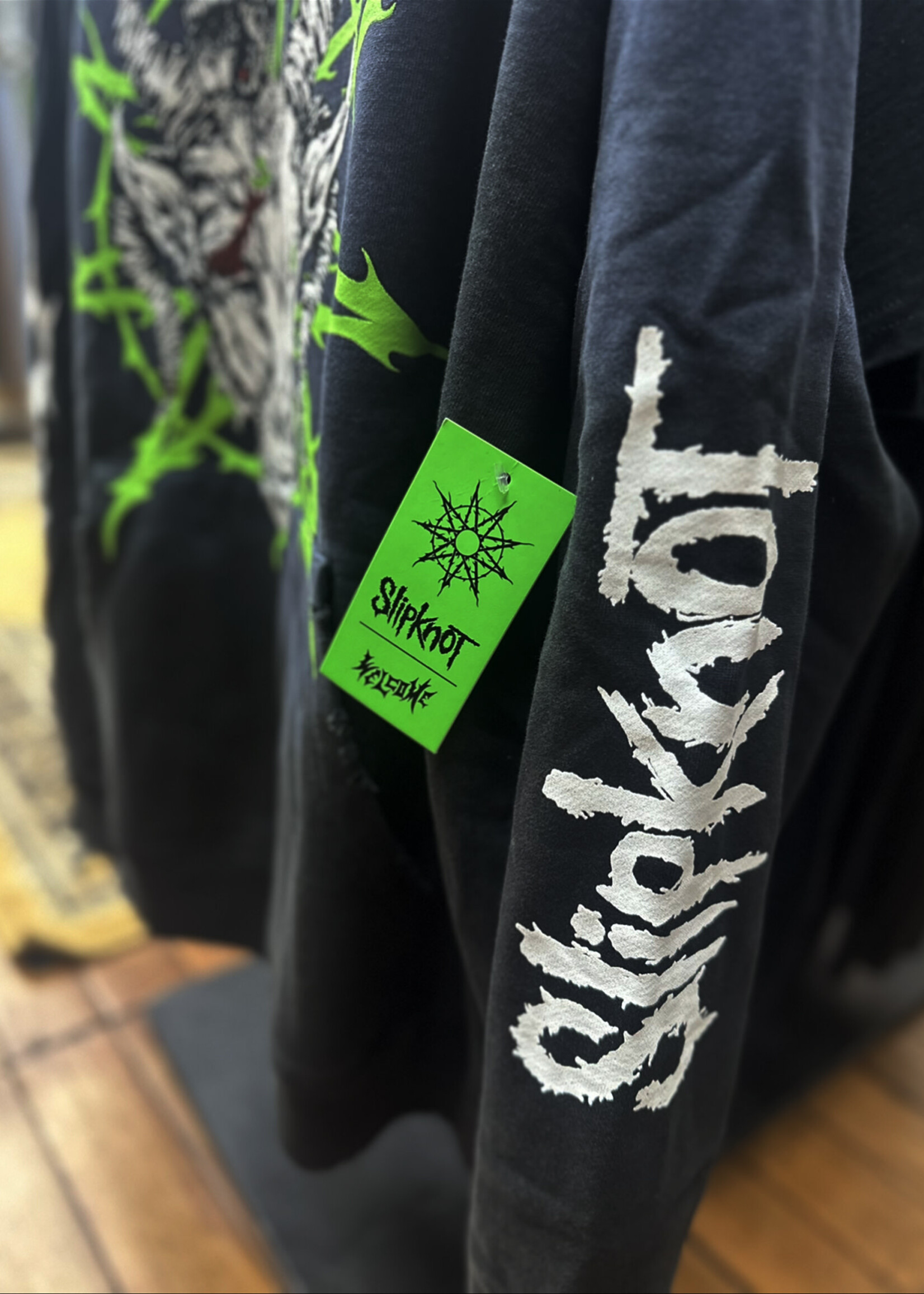 Welcome WELCOME SKATEBOARDS - Slipknot Ravenous Distressed Sun Fade Hoodie