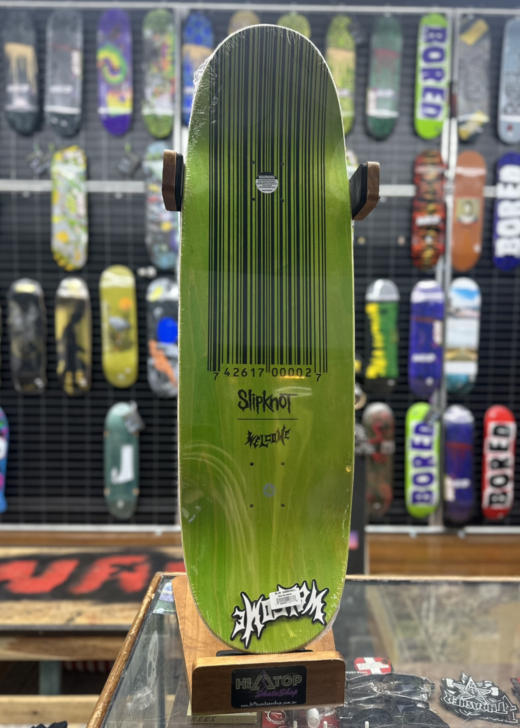 Welcome WELCOME SKATEBOARDS - Slipknot Oval Logo on Boline 2.0 - 9.5"