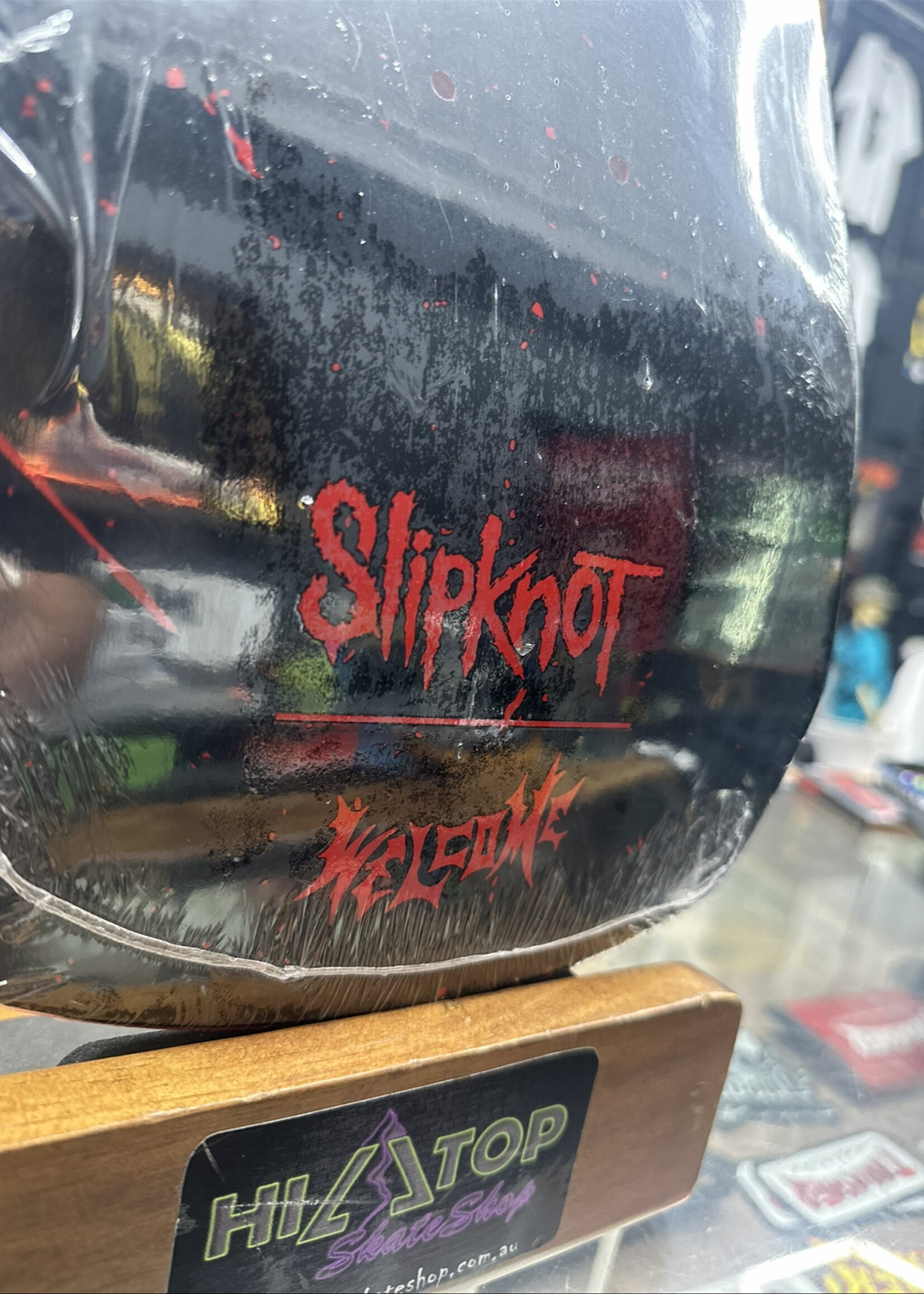 Welcome WELCOME SKATEBOARDS - Slipknot Spit it Out on Dark Lord - 9.75"