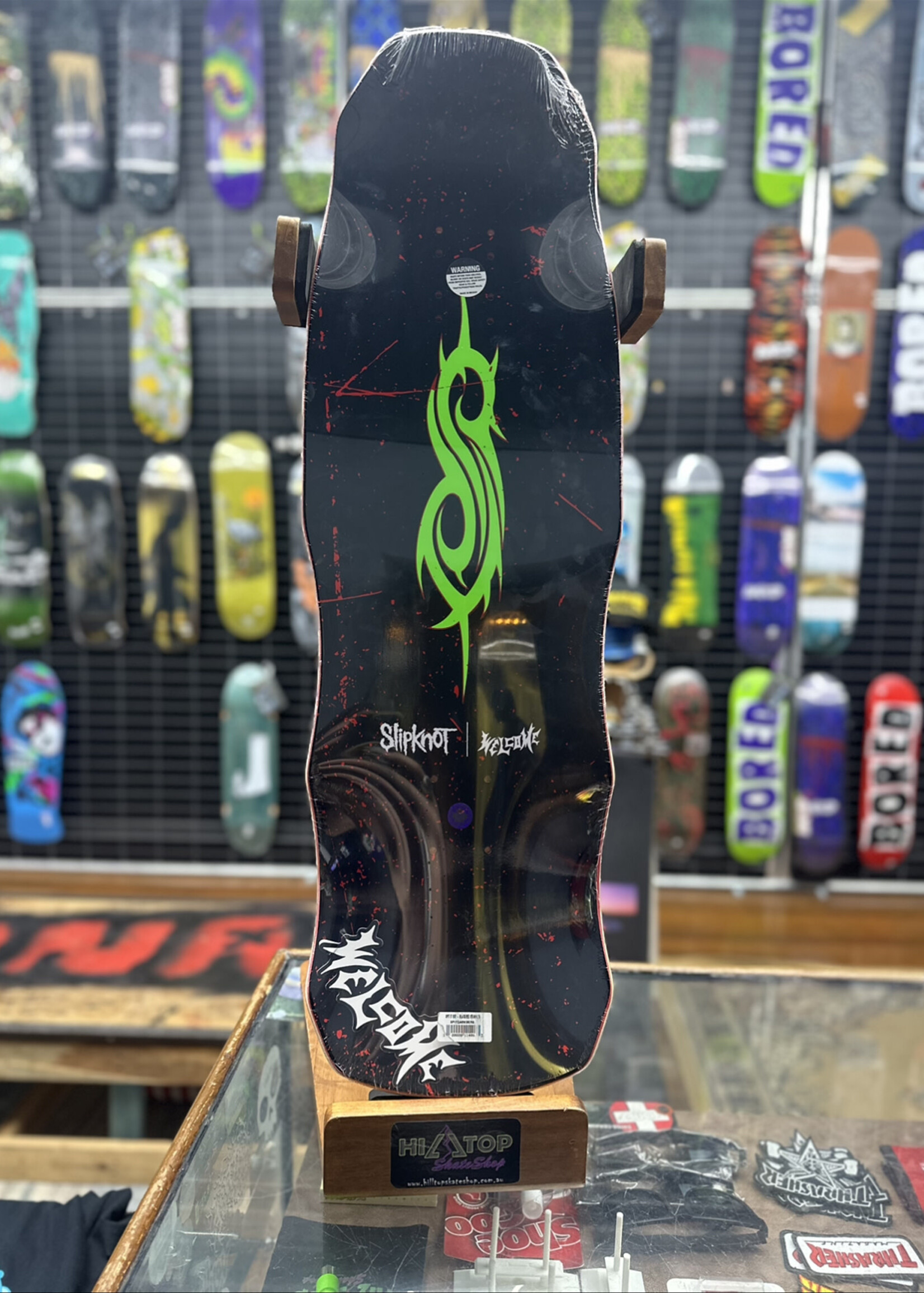 Welcome WELCOME SKATEBOARDS - Slipknot Spit it Out on Dark Lord - 9.75"