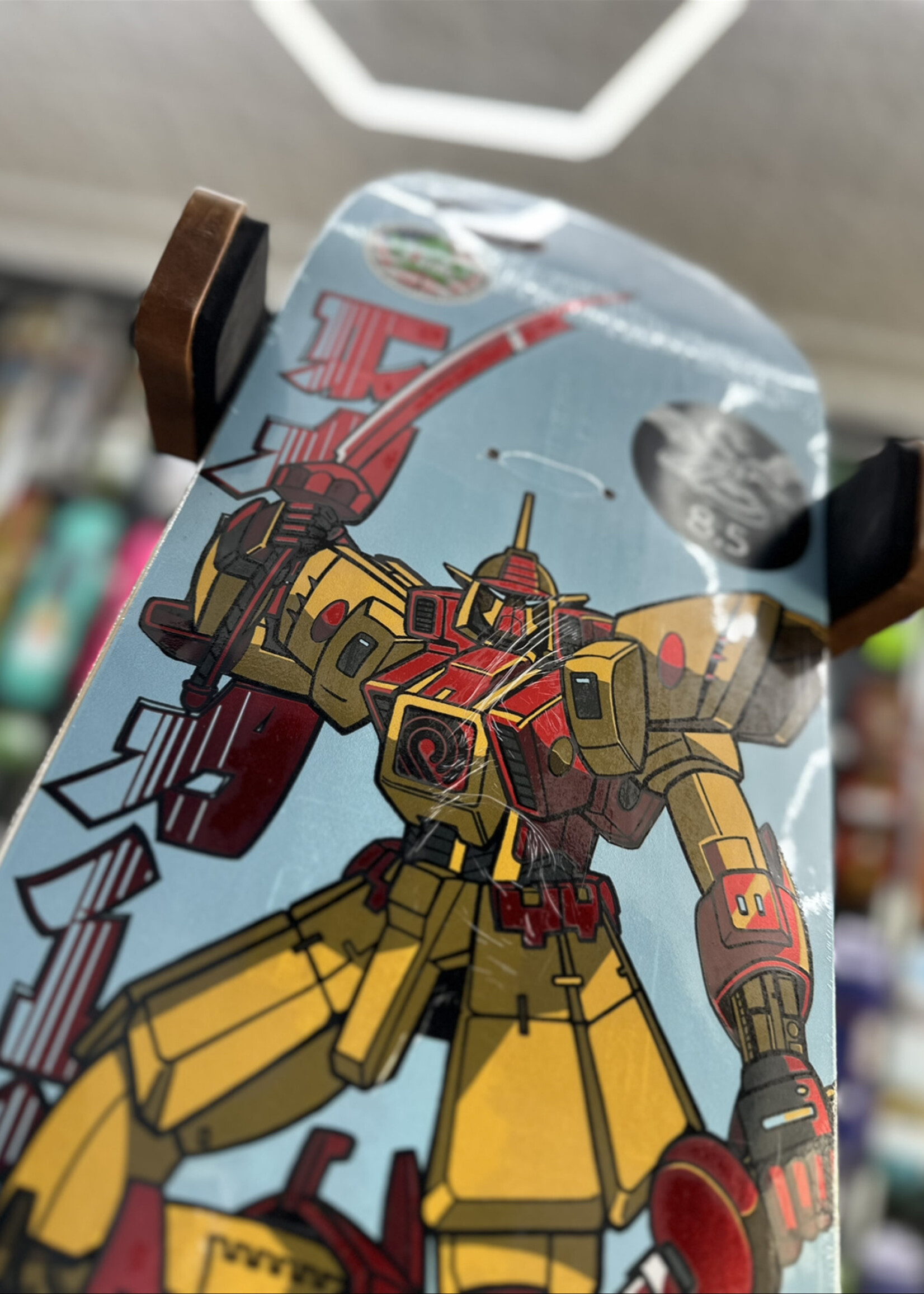 Powell Peralta POWELL PERALTA - Steve Caballero Gundam Light Blue/Red Foil - 8.5"