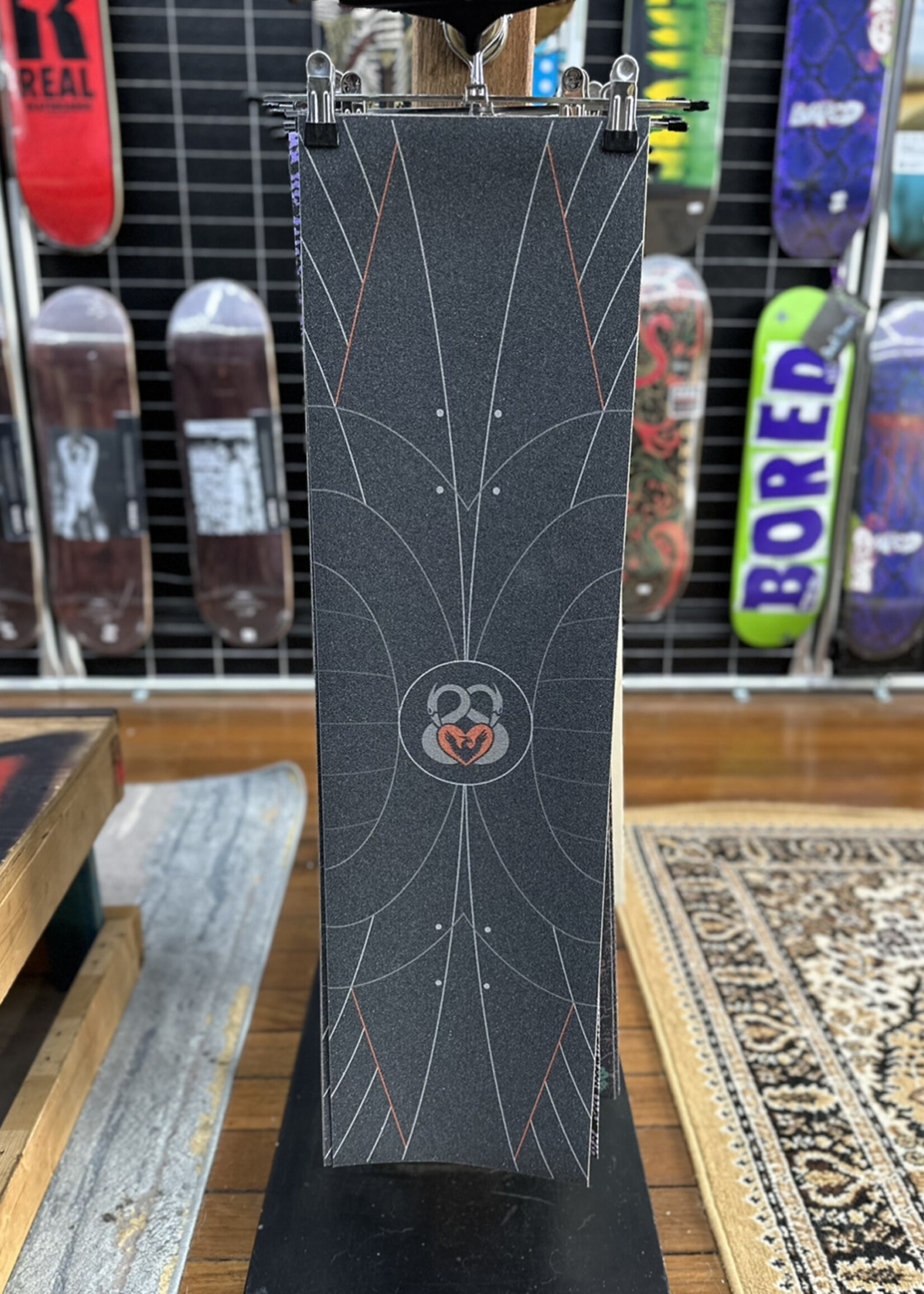 Powell Peralta POWELL PERALTA - Andy Anderson Theory Map Griptape - 9" x 33"