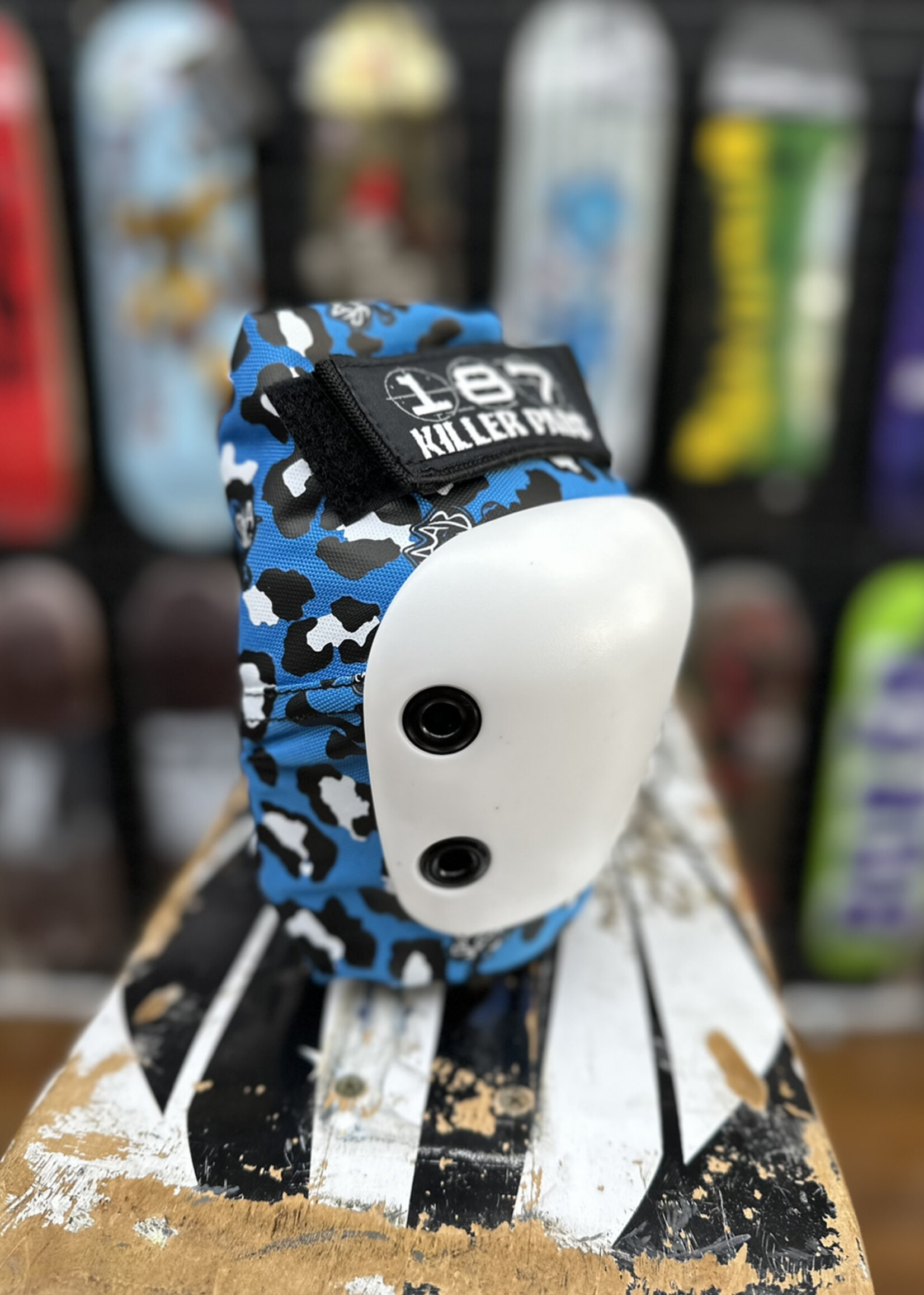 187 KILLER PADS 187 KILLER PADS -  Six Pack Staab Blue Leopard Print - Junior