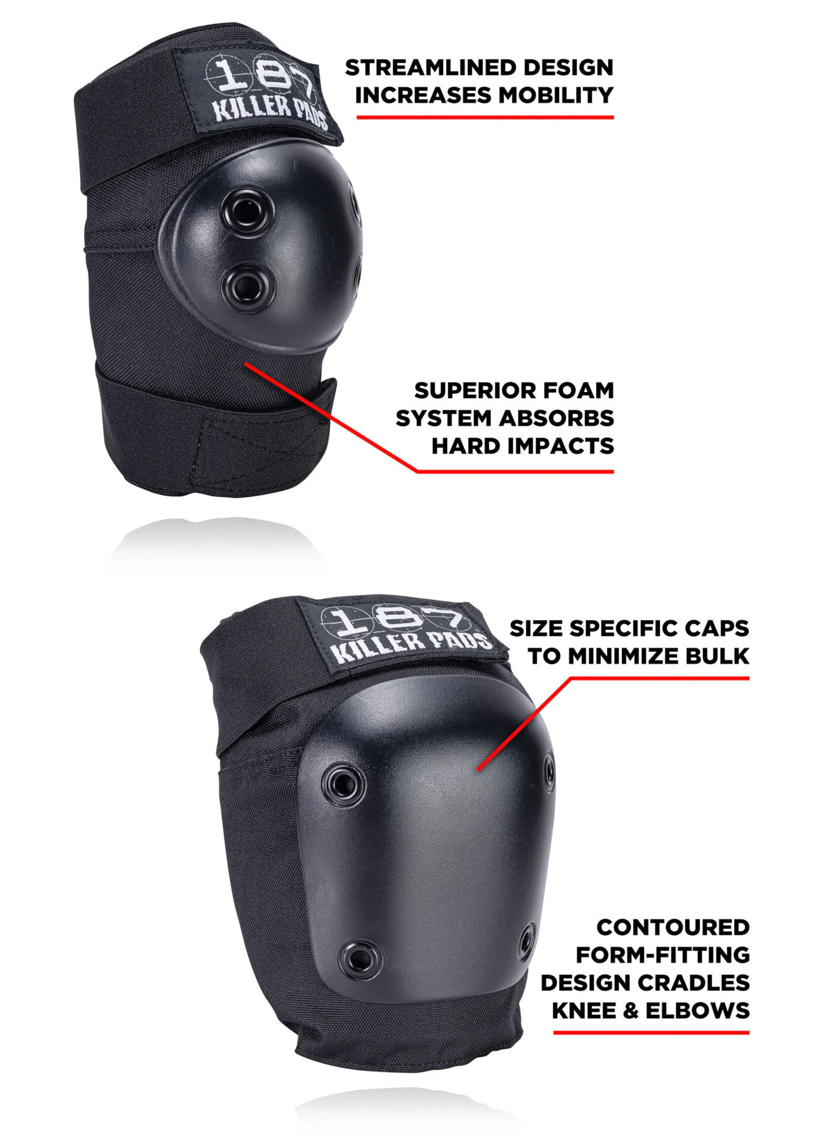 187 KILLER PADS 187 KILLER PADS - Combo Pack Black