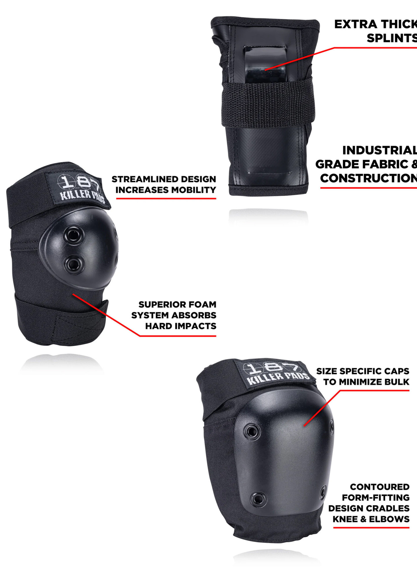 187 KILLER PADS 187 KILLER PADS - Six Pack Independent - Junior