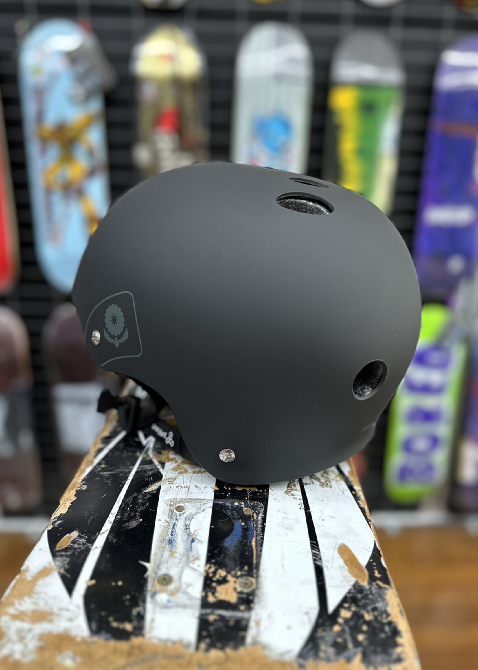 Triple 8 TRIPLE 8 - The Certified Helmet Sweat Saver Street Plant Black Rubber -