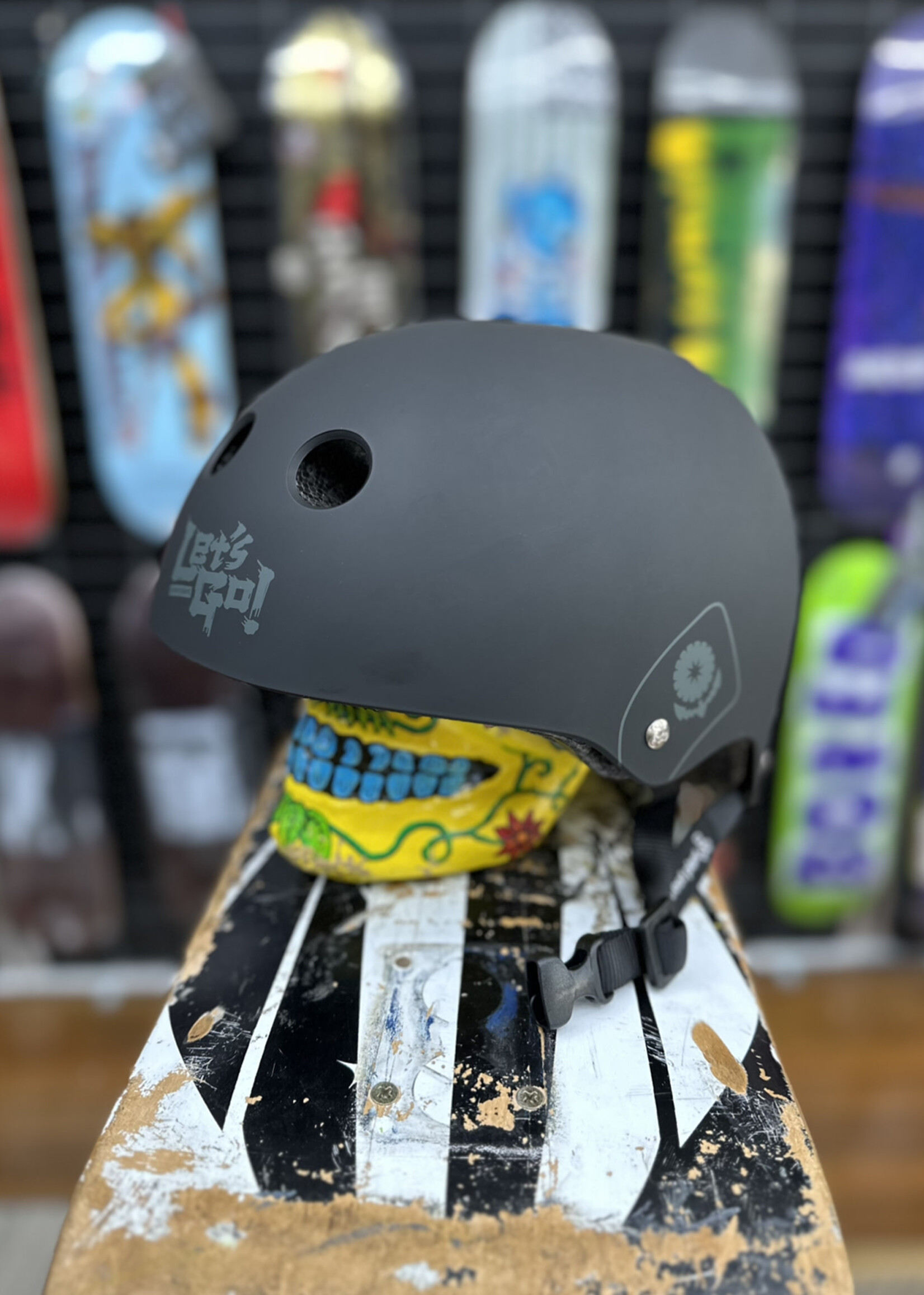 Triple 8 TRIPLE 8 - The Certified Helmet Sweat Saver Street Plant Black Rubber -