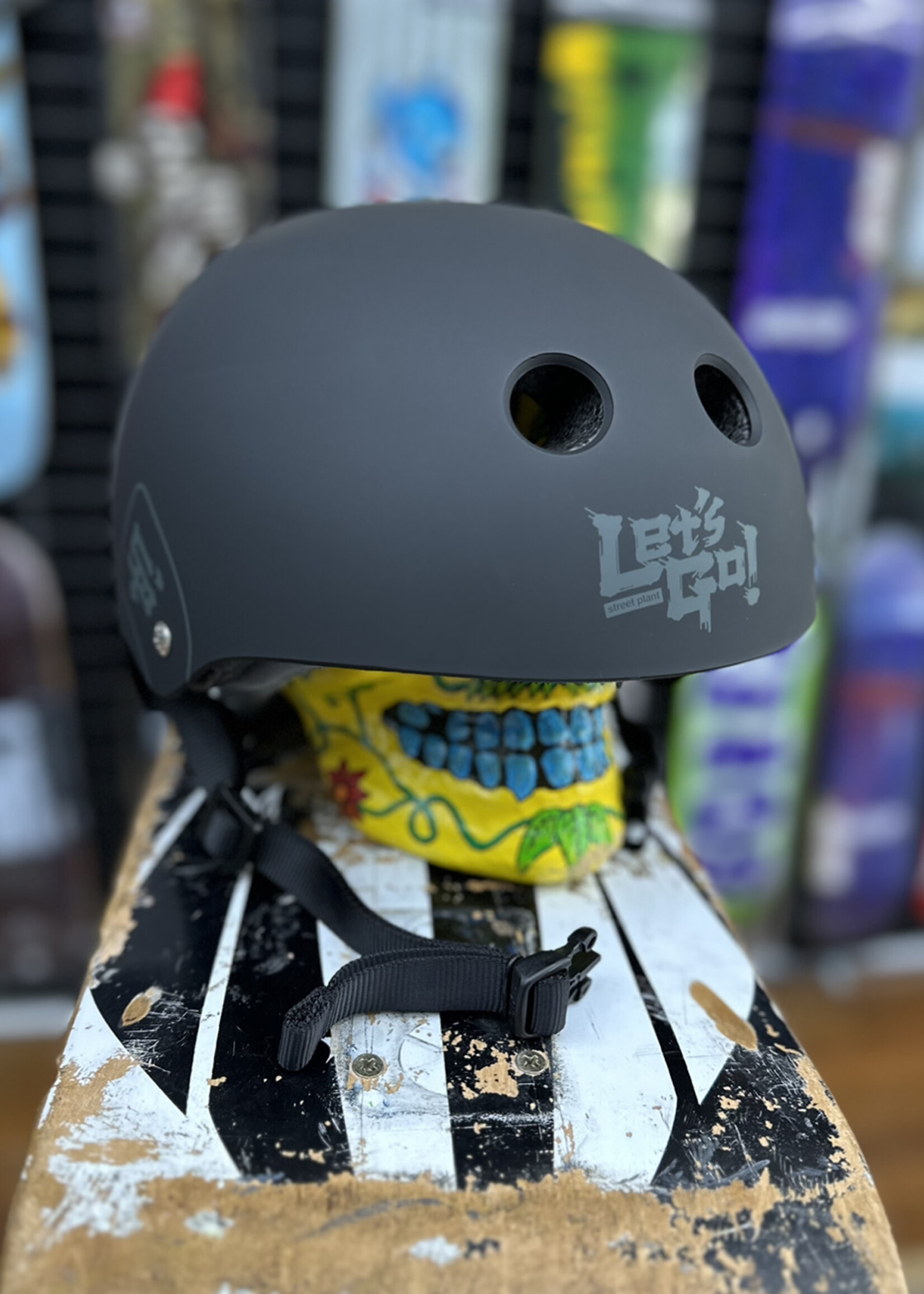 Triple 8 TRIPLE 8 - The Certified Helmet Sweat Saver Street Plant Black Rubber -