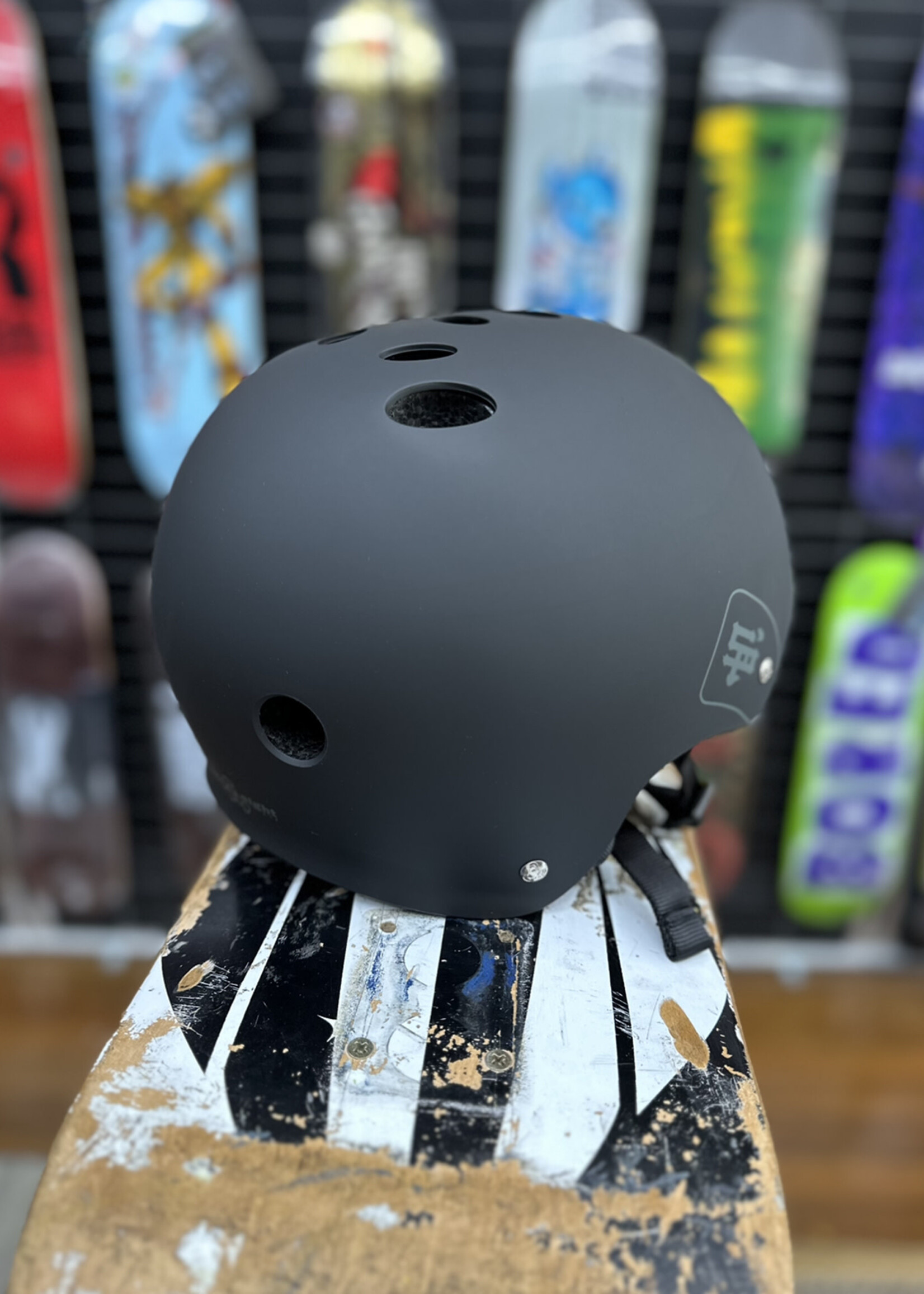 Triple 8 TRIPLE 8 - The Certified Helmet Sweat Saver Street Plant Black Rubber -