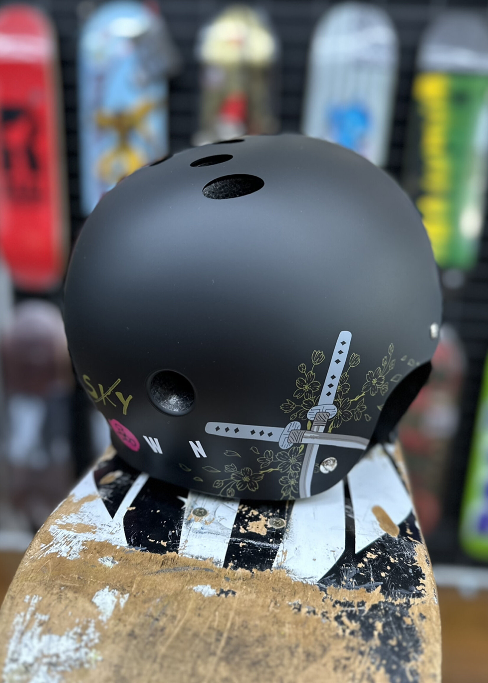 Triple 8 TRIPLE 8 - Certified Helmet Sweat Saver Sky Brown