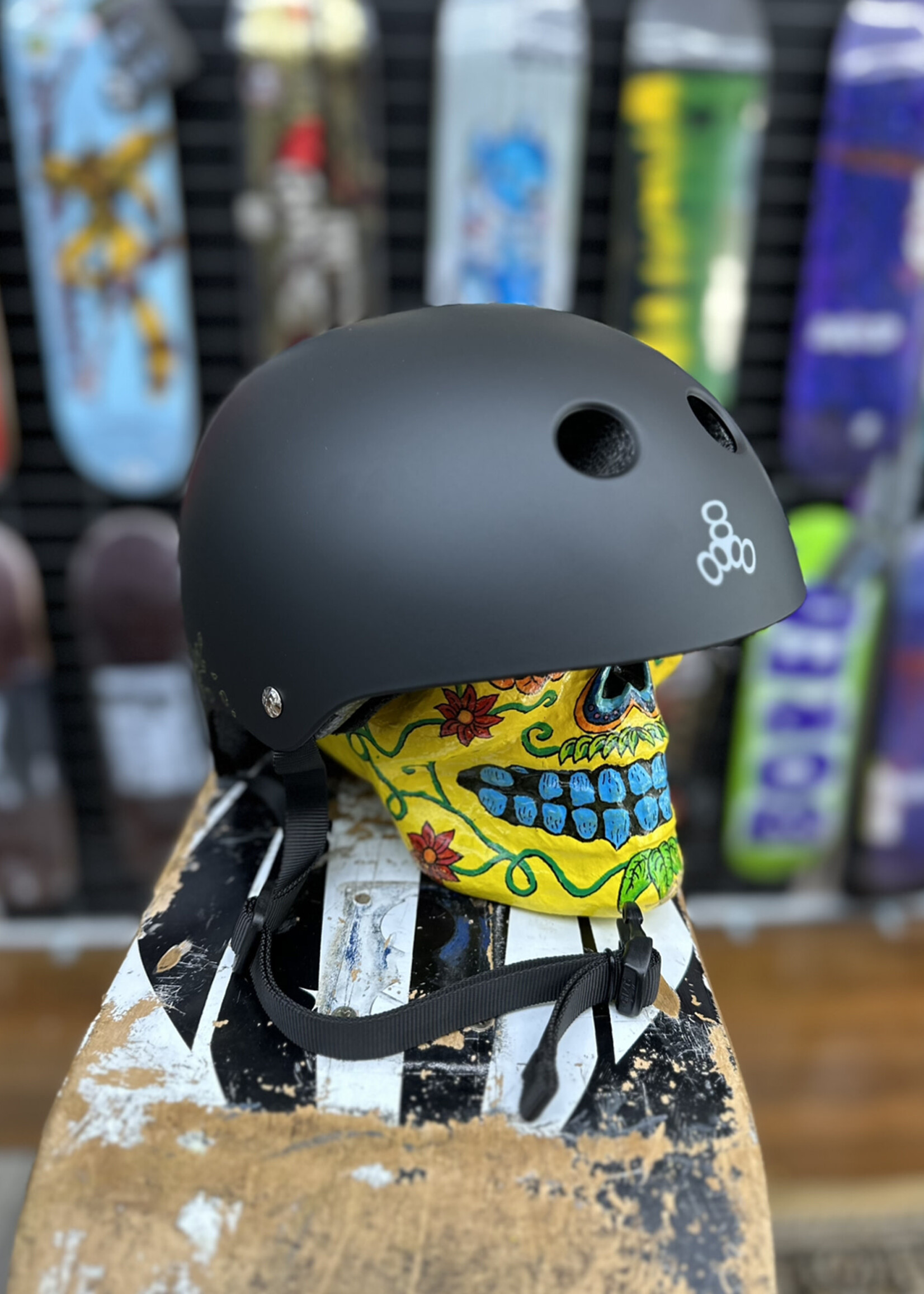 Triple 8 TRIPLE 8 - Certified Helmet Sweat Saver Sky Brown