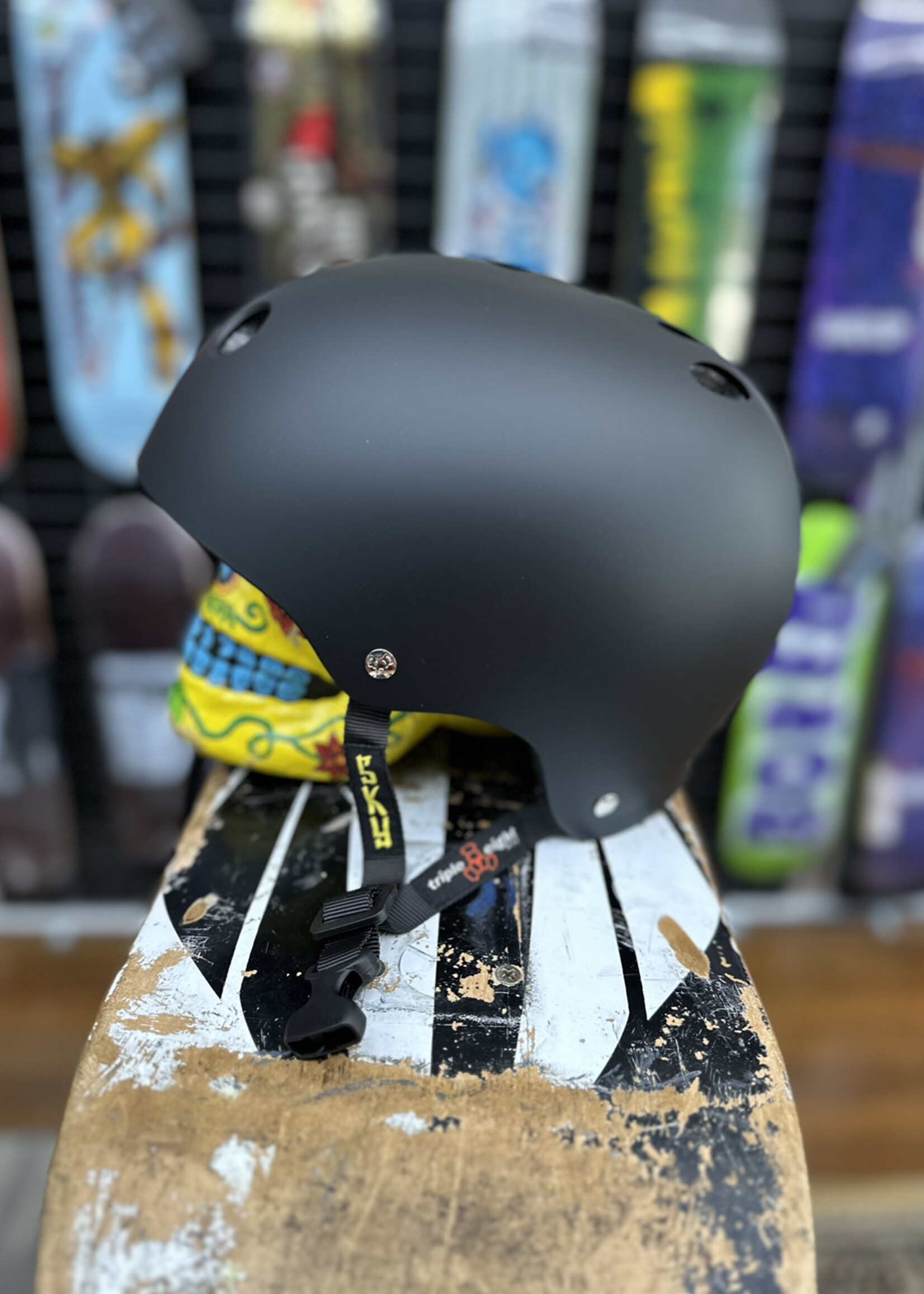 Triple 8 TRIPLE 8 - Certified Helmet Sweat Saver Sky Brown