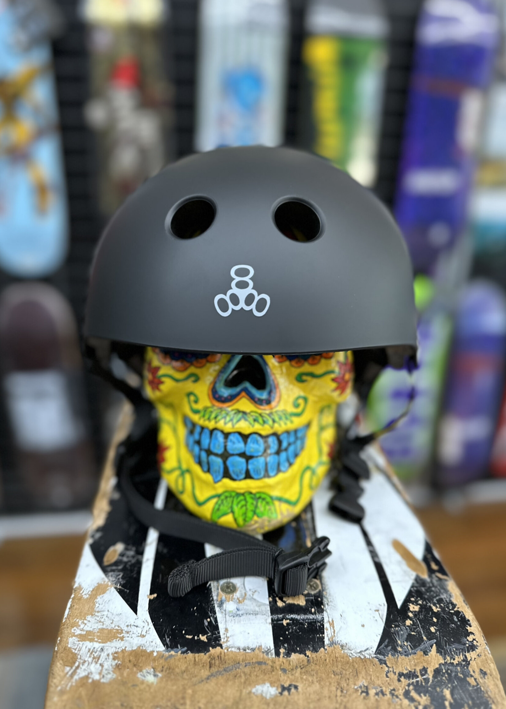 Triple 8 TRIPLE 8 - Certified Helmet Sweat Saver Sky Brown