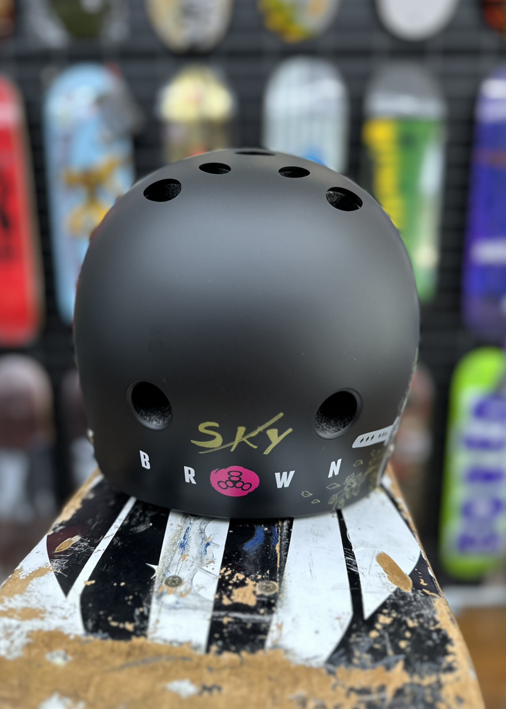 Triple 8 TRIPLE 8 - Certified Helmet Sweat Saver Sky Brown