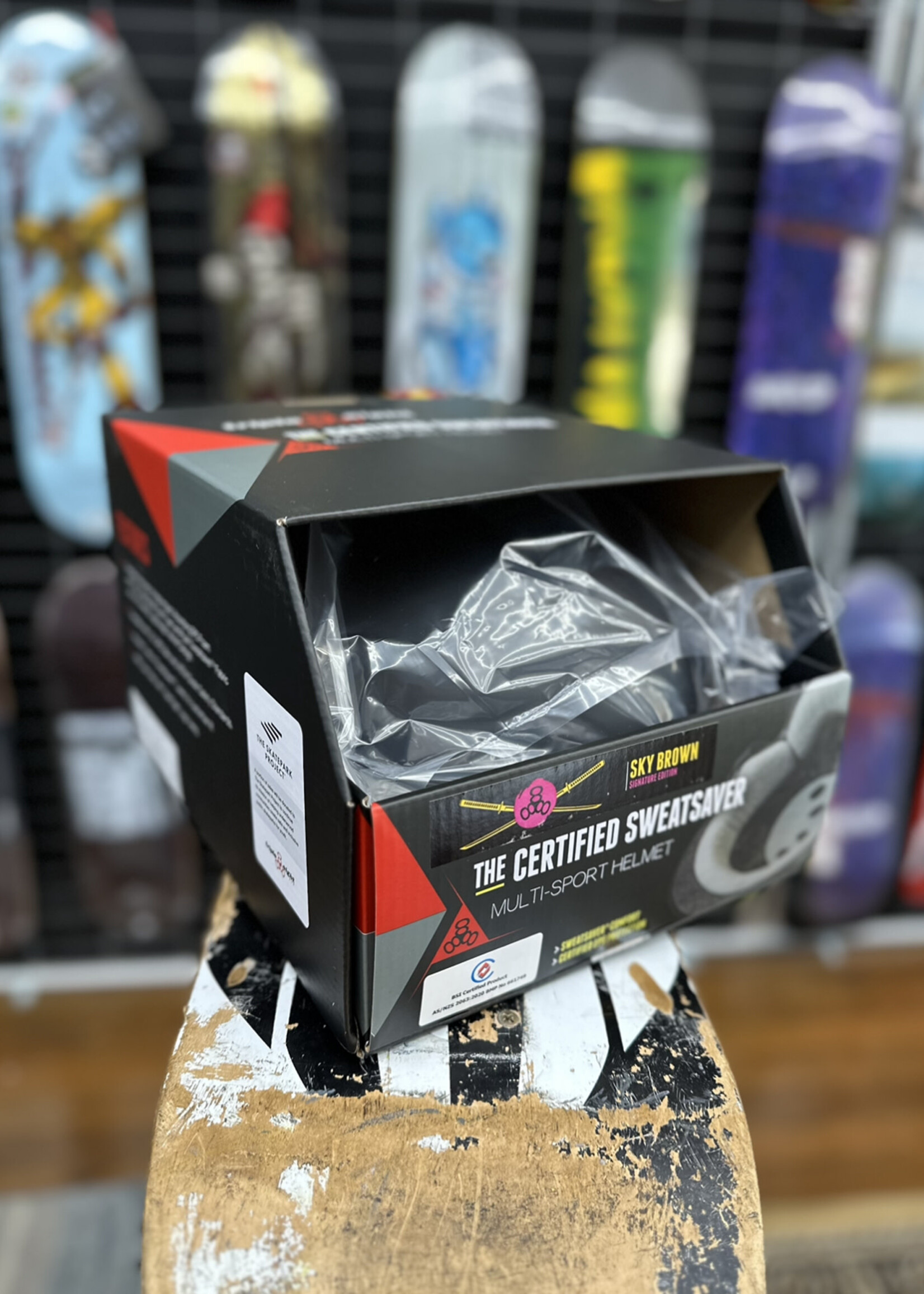 Triple 8 TRIPLE 8 - Certified Helmet Sweat Saver Sky Brown