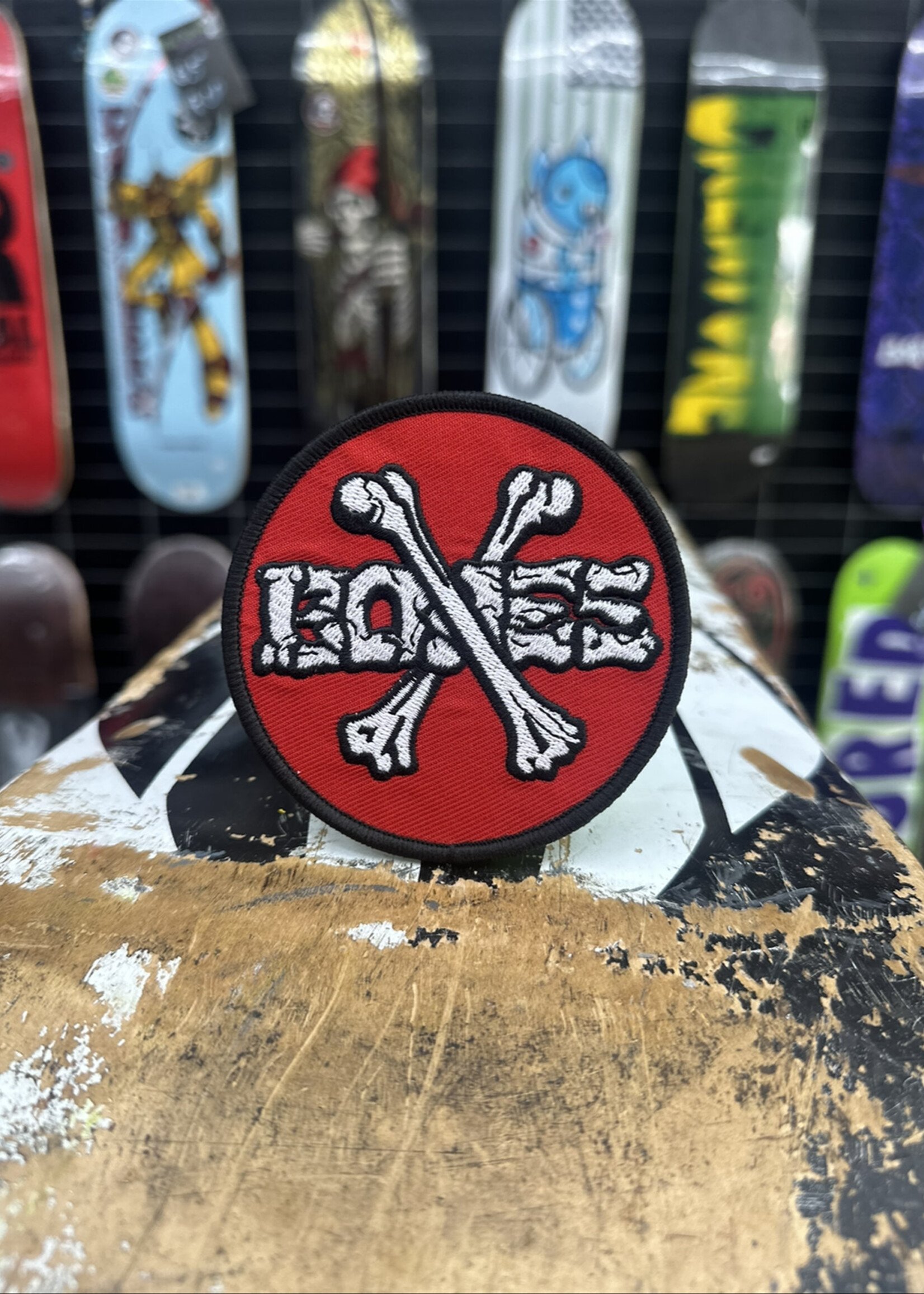 BONES BONES - Iron-on Patch Cross Bones - 3.5"