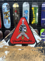 Powell Peralta POWELL PERALTA - Iron-on Patch Skull and Sword Red - 4.125"