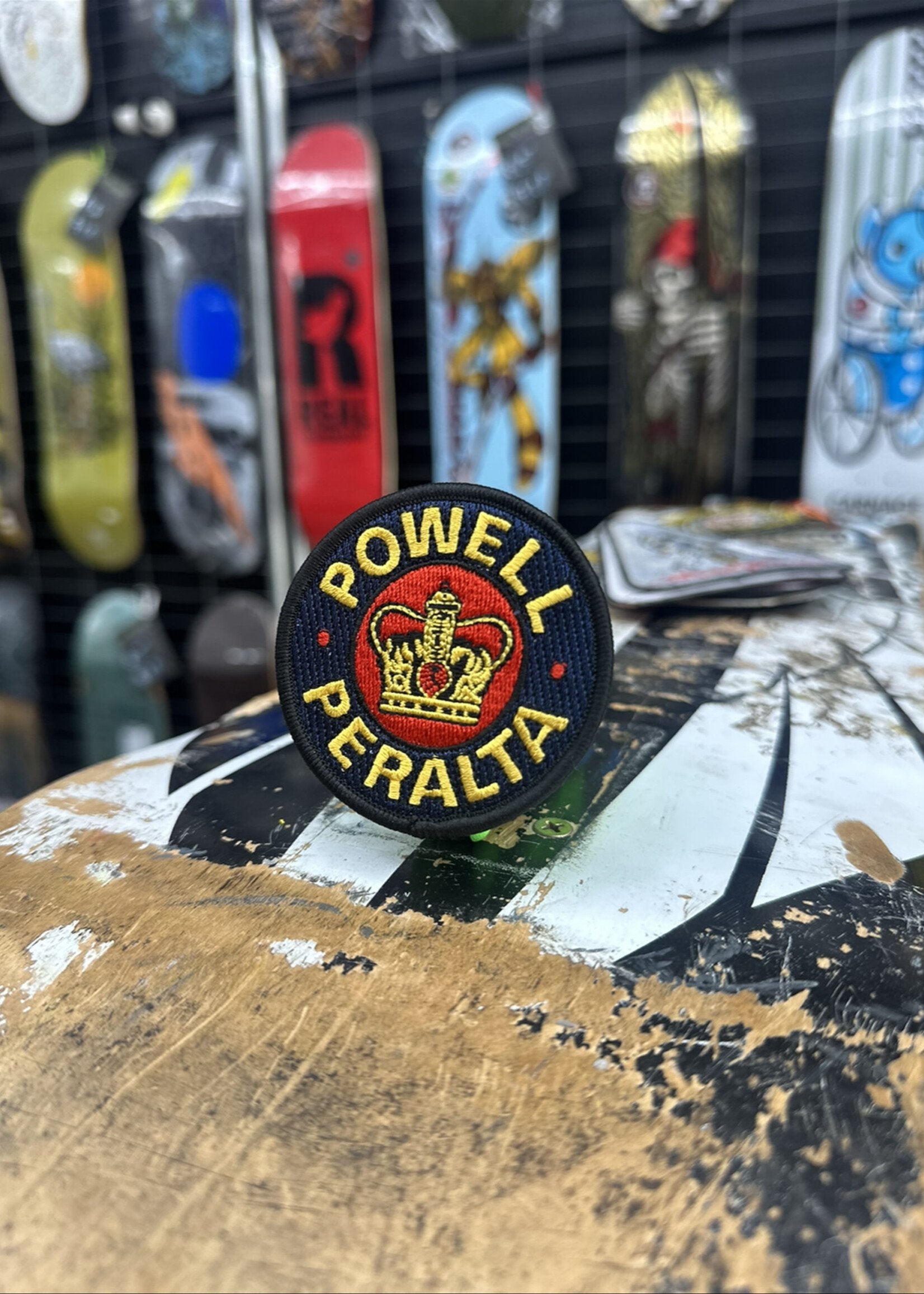 Powell Peralta POWELL PERALTA - Iron-on Patch Supreme - 2.5"