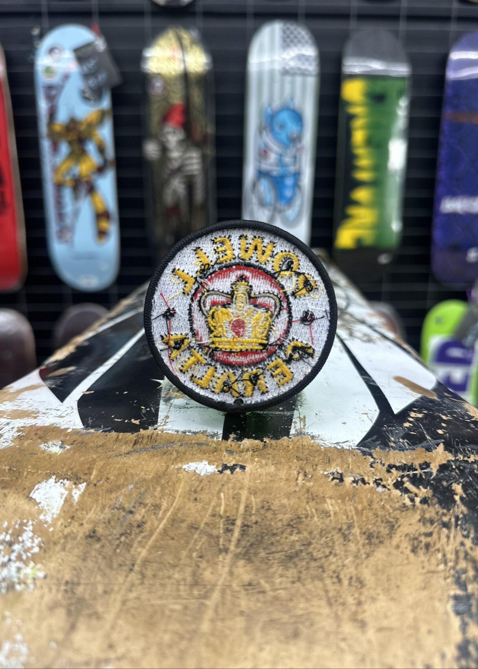 Powell Peralta POWELL PERALTA - Iron-on Patch Supreme - 2.5"