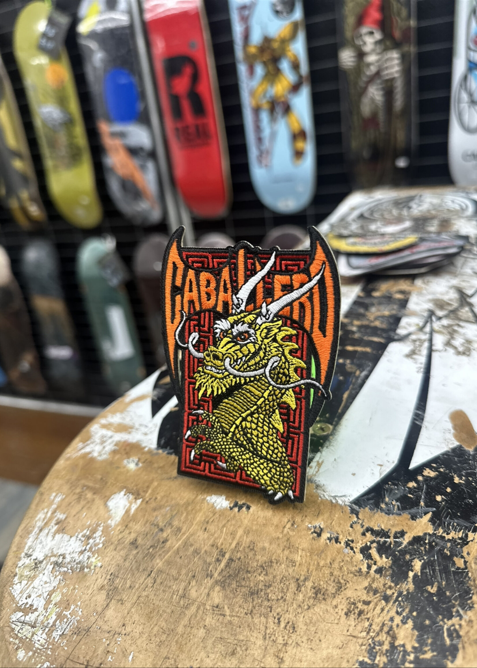 Powell Peralta POWELL PERALTA - Iron-on Patch Street Cab - 4"