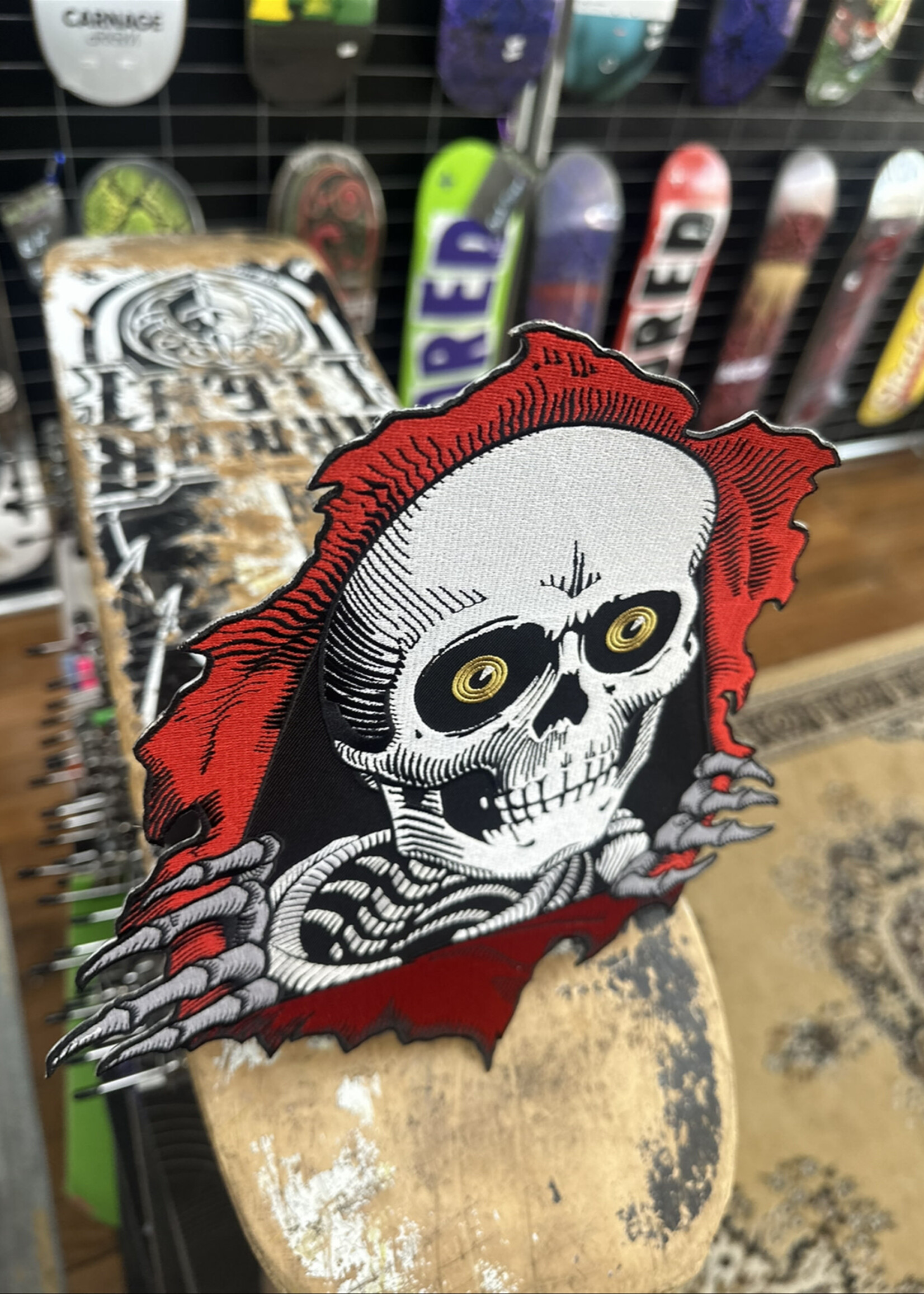 Powell Peralta POWELL PERALTA - Iron-on Patch Ripper - 10"