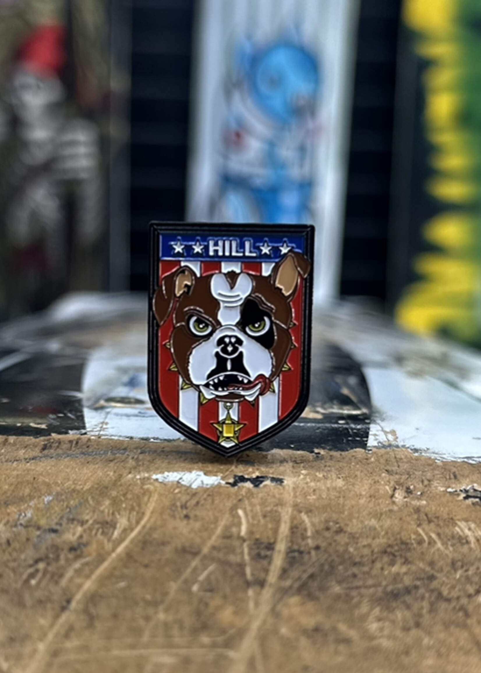 Powell Peralta POWELL PERALTA - Lapel Pin Hill Bulldog