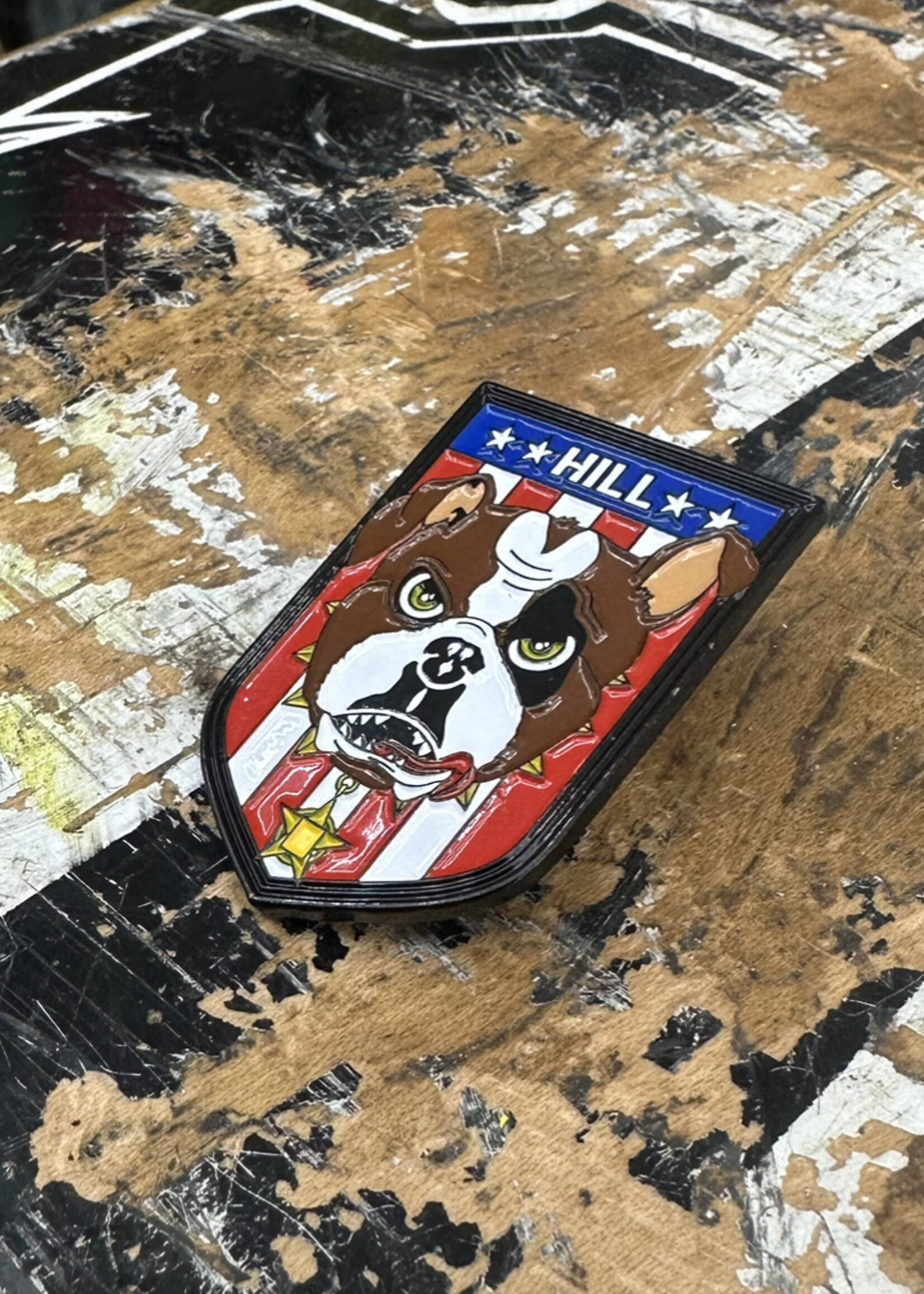 Powell Peralta POWELL PERALTA - Lapel Pin Hill Bulldog
