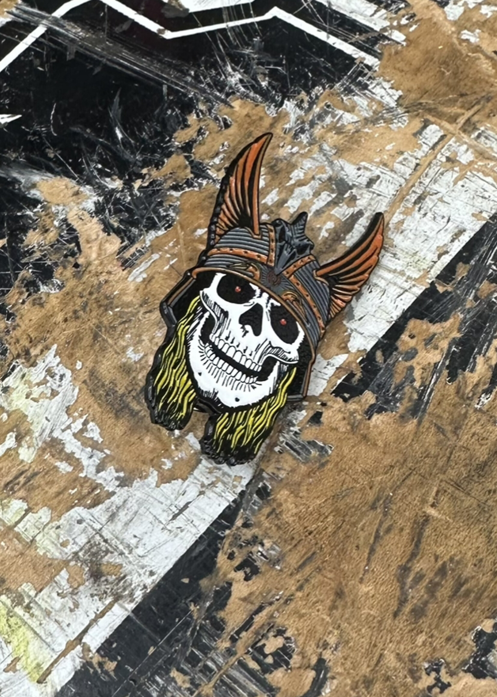 Powell Peralta POWELL PERALTA - Lapel Pin Andy Anderson Skull