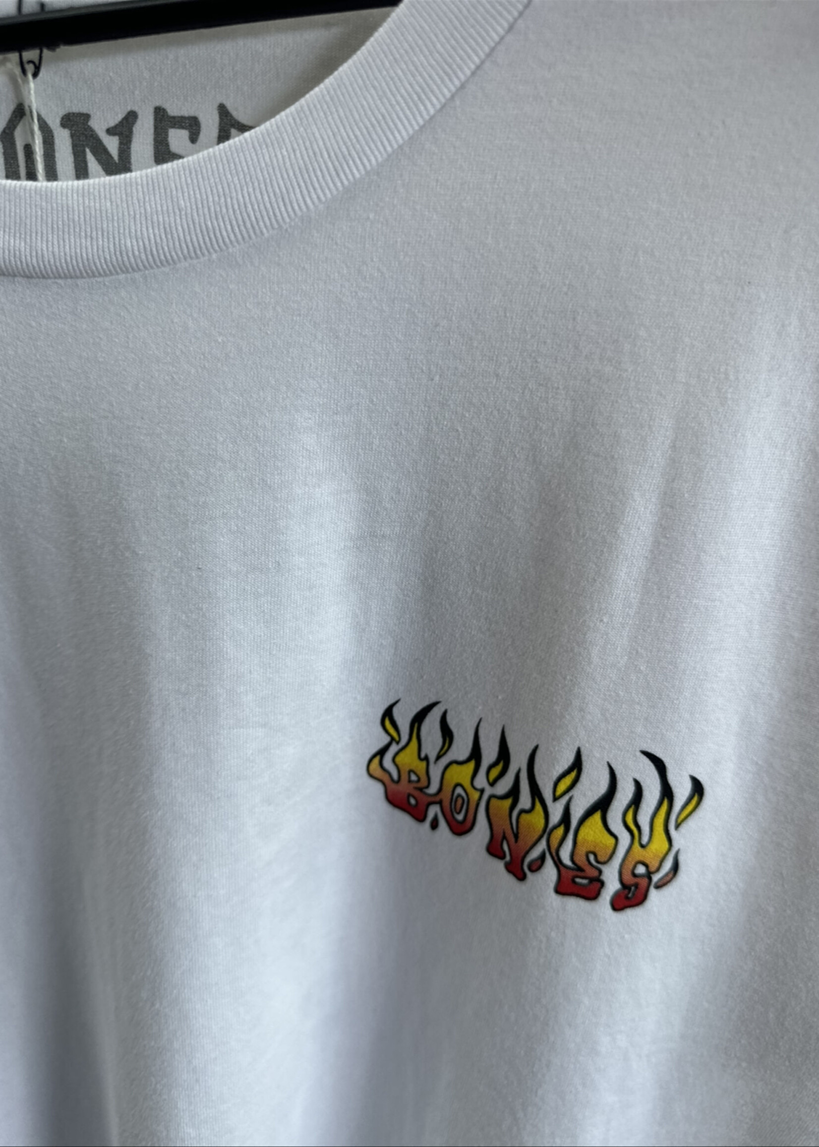 BONES BONES - Iron Sun White Tee - XLarge