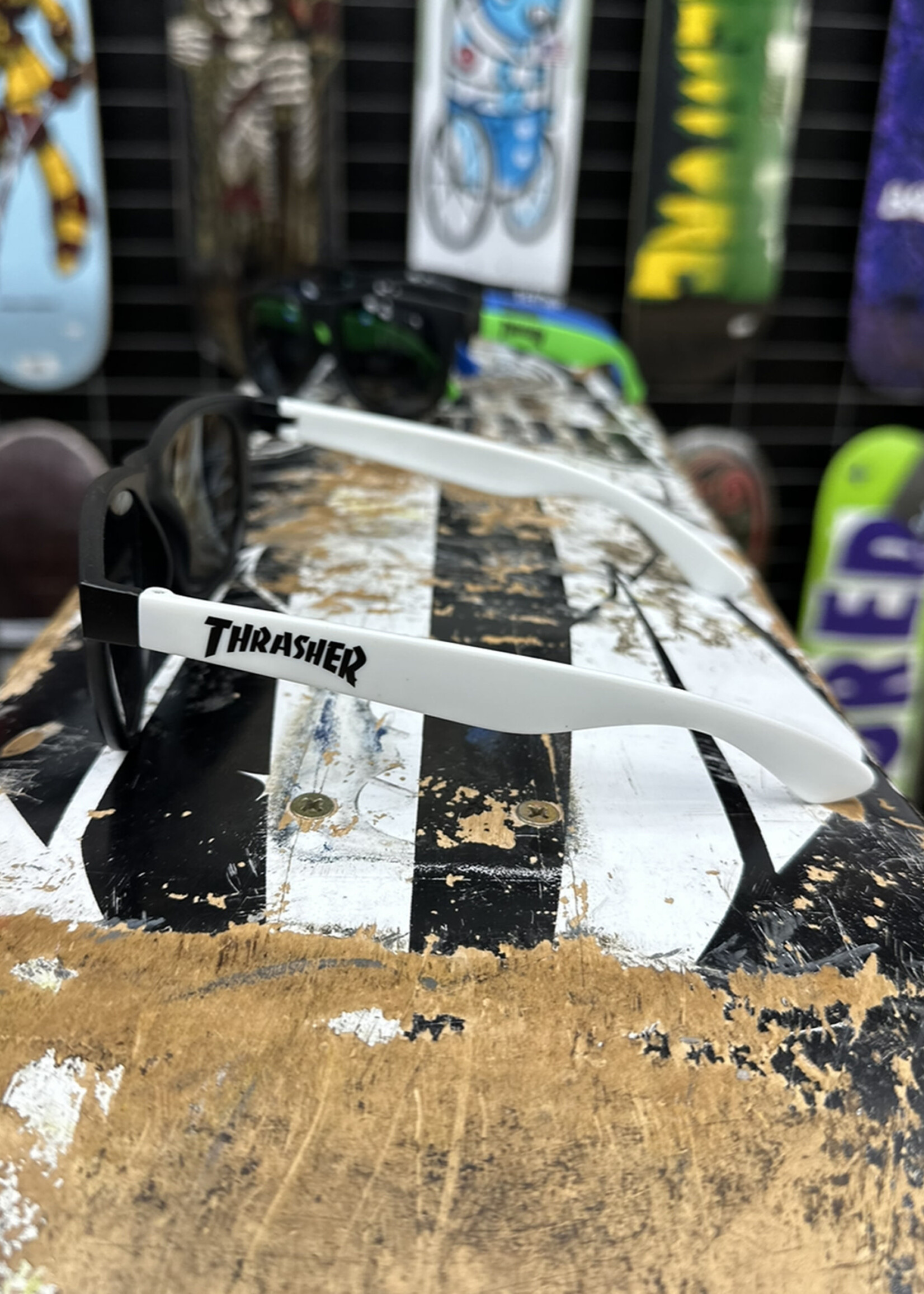 Thrasher THRASHER - Thrasher Sunnies - White