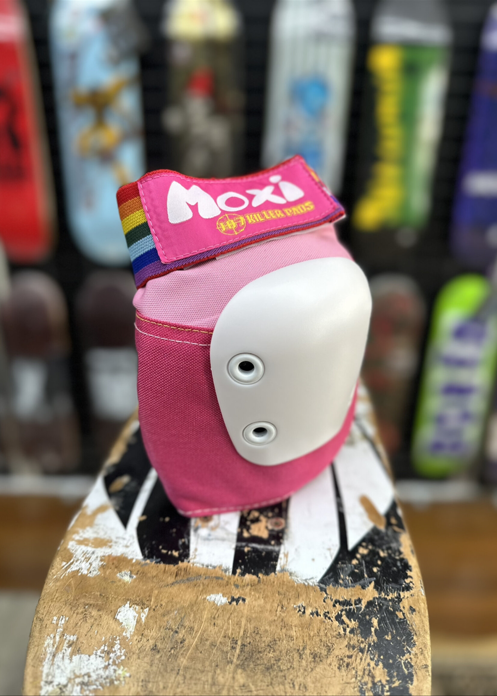 187 KILLER PADS 187  KILLER PADS - Six Pack Adult Moxi Pink/Peach - XSmall