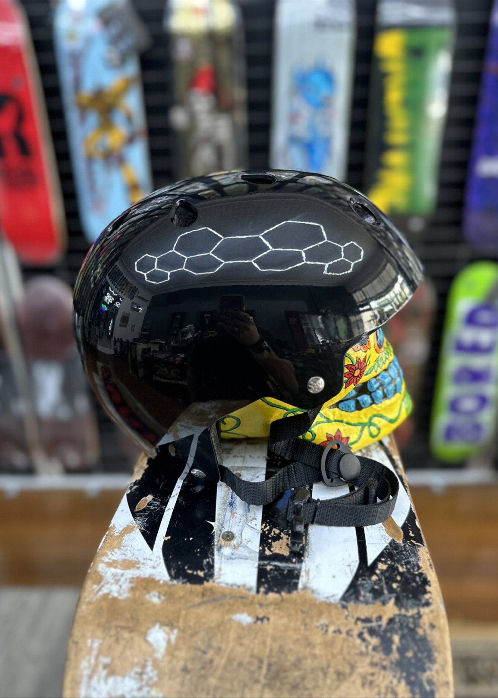 Triple 8 TRIPLE 8 - The Certified SweatSaver Helmet Black Gloss