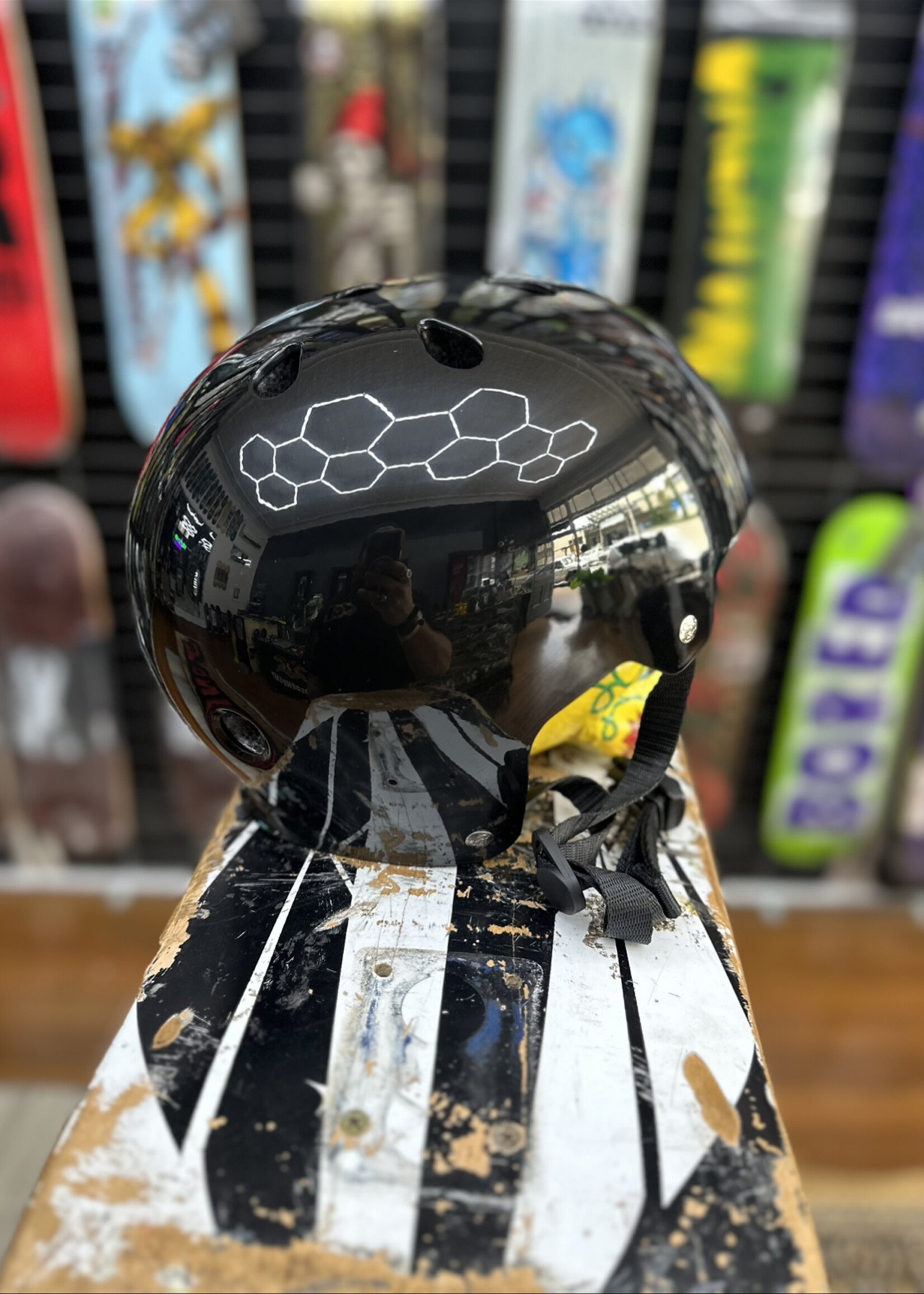 Triple 8 TRIPLE 8 - The Certified SweatSaver Helmet Black Gloss