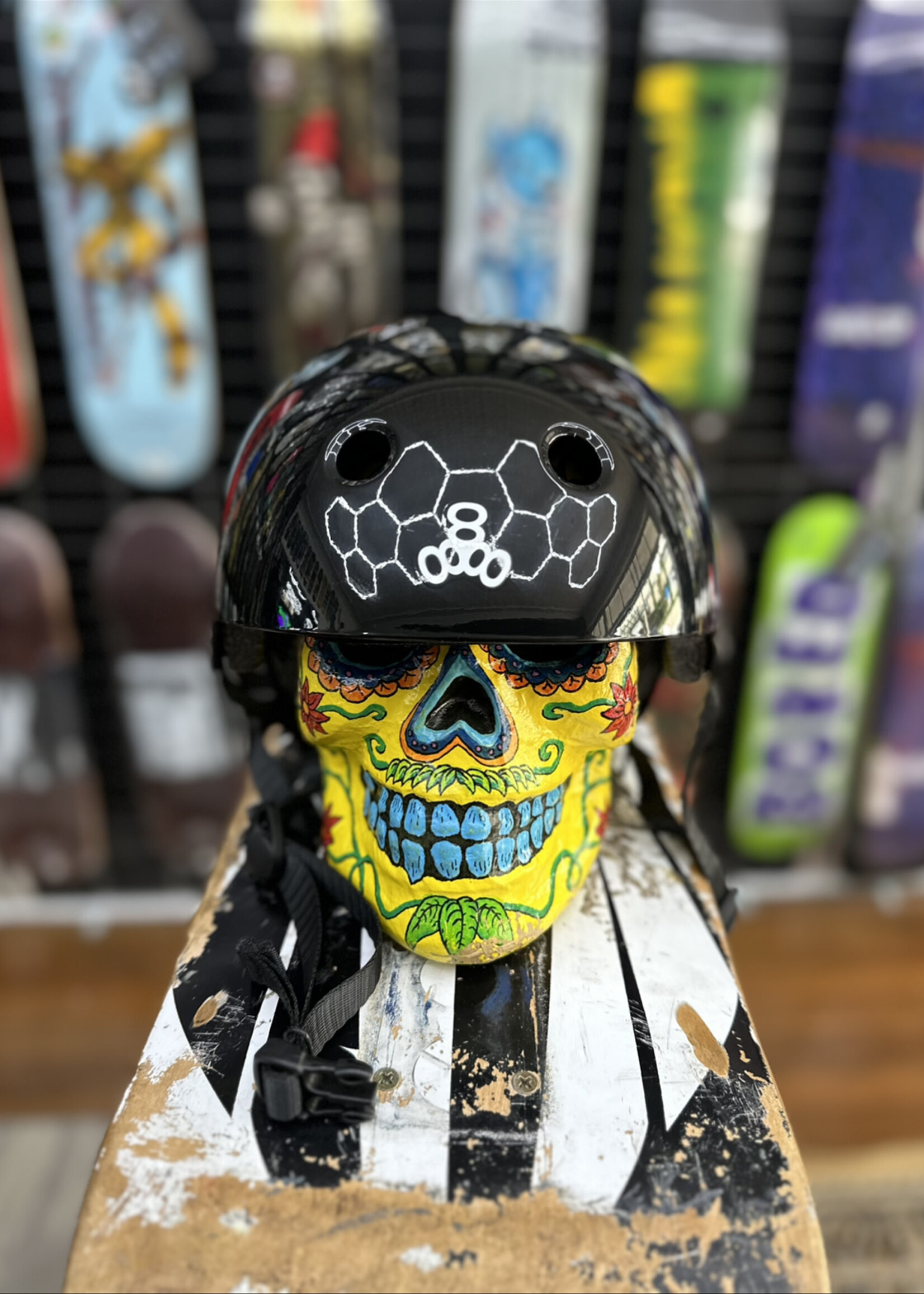 Triple 8 TRIPLE 8 - The Certified SweatSaver Helmet Black Gloss