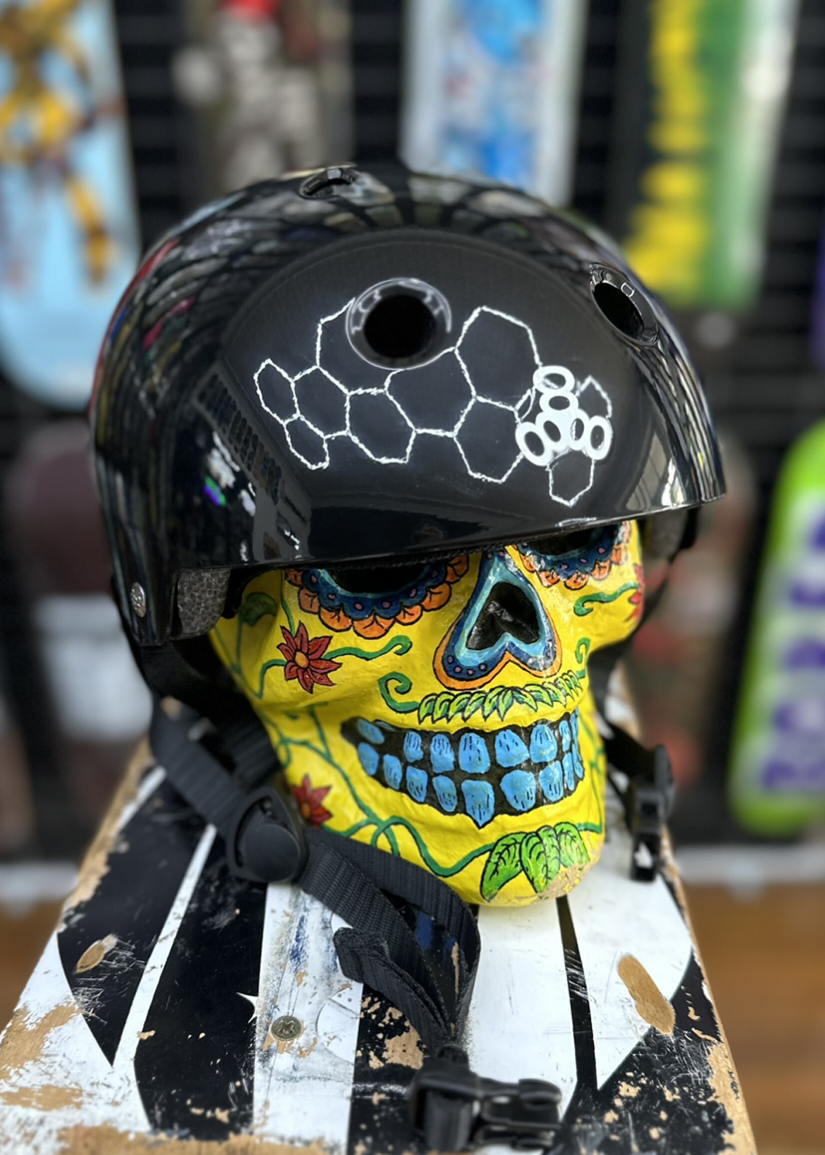 Triple 8 TRIPLE 8 - The Certified SweatSaver Helmet Black Gloss