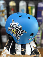 Triple 8 TRIPLE 8 - Lil 8 Certified Staab Helmet Neon Blue Rubber - Youth