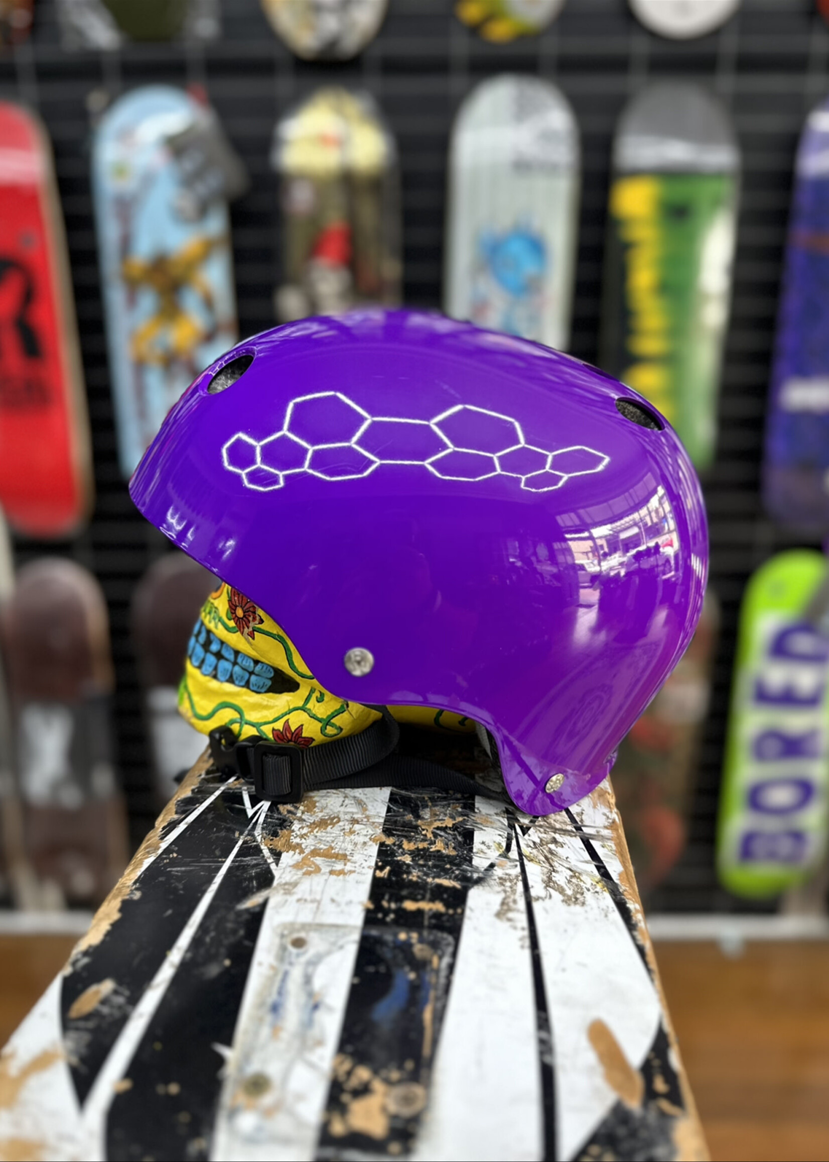 Triple 8 TRIPLE 8 - Certified Helmet SweatSaver Purple Gloss