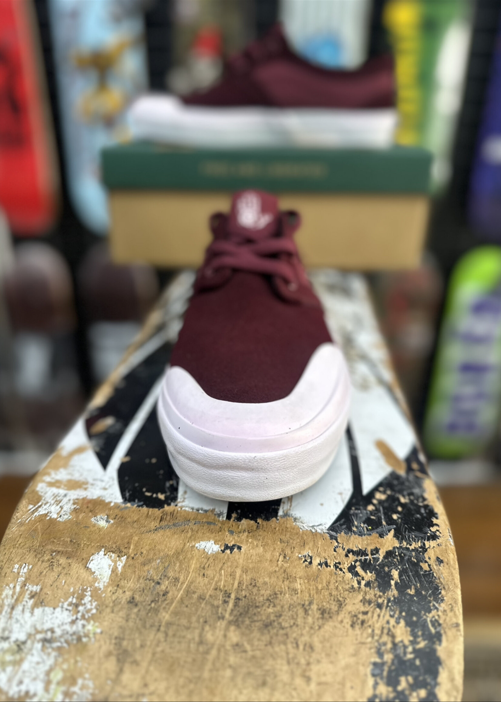 STATE FOOTWARE STATE FOOTWEAR - Bishop THEORIES X Black Cherry Suede/Rubber Toe