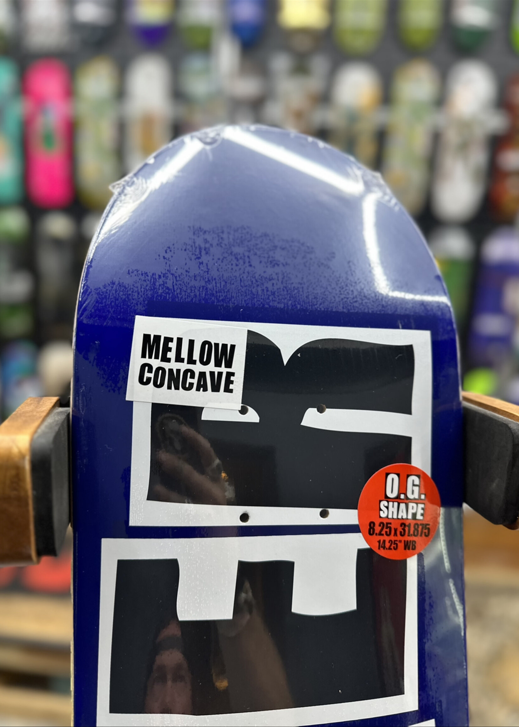 BAKER SKATEBOARDS BAKER - Brand Logo Navy Deck - 8.25"