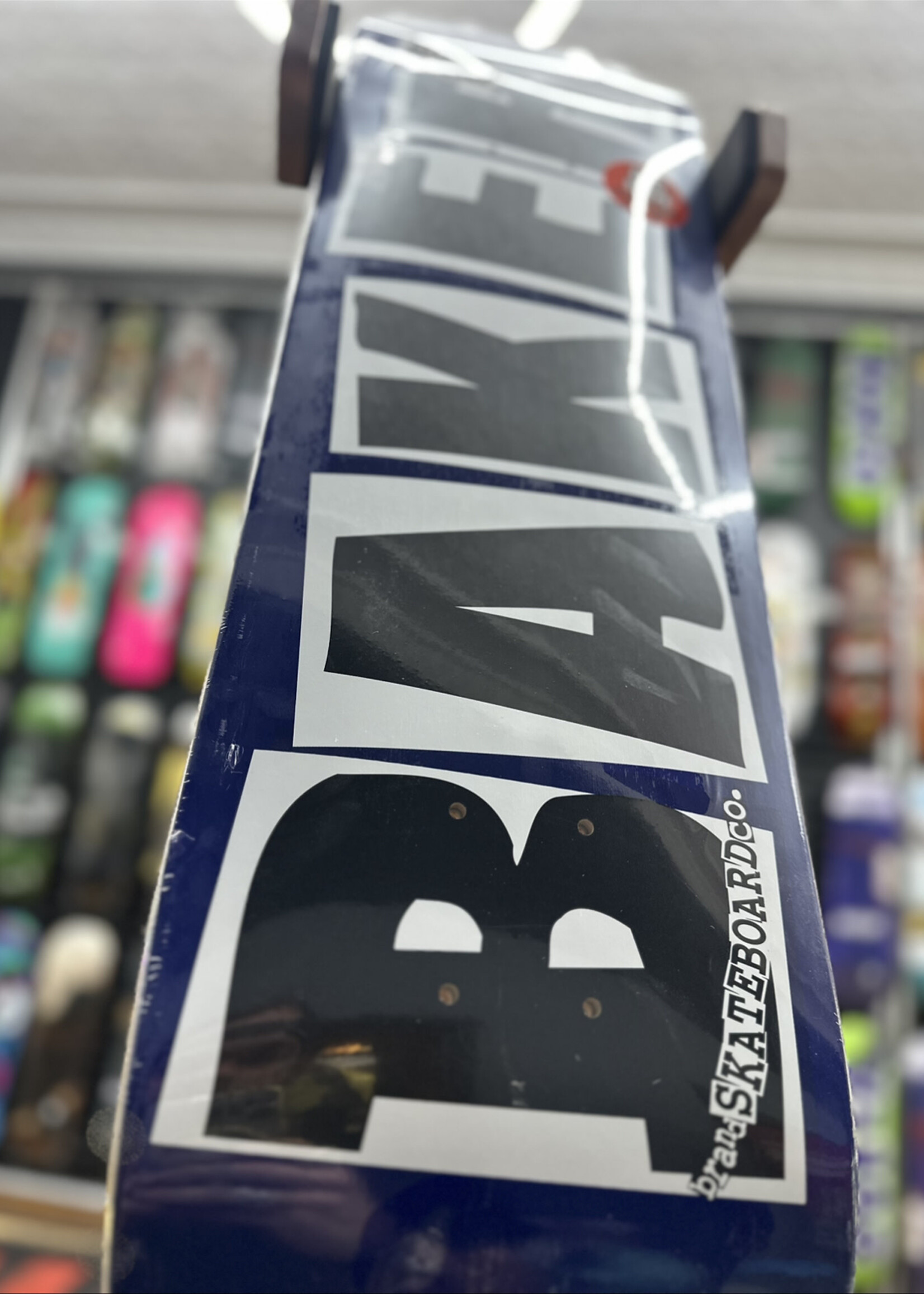BAKER SKATEBOARDS BAKER - Brand Logo Navy Deck - 8.25"