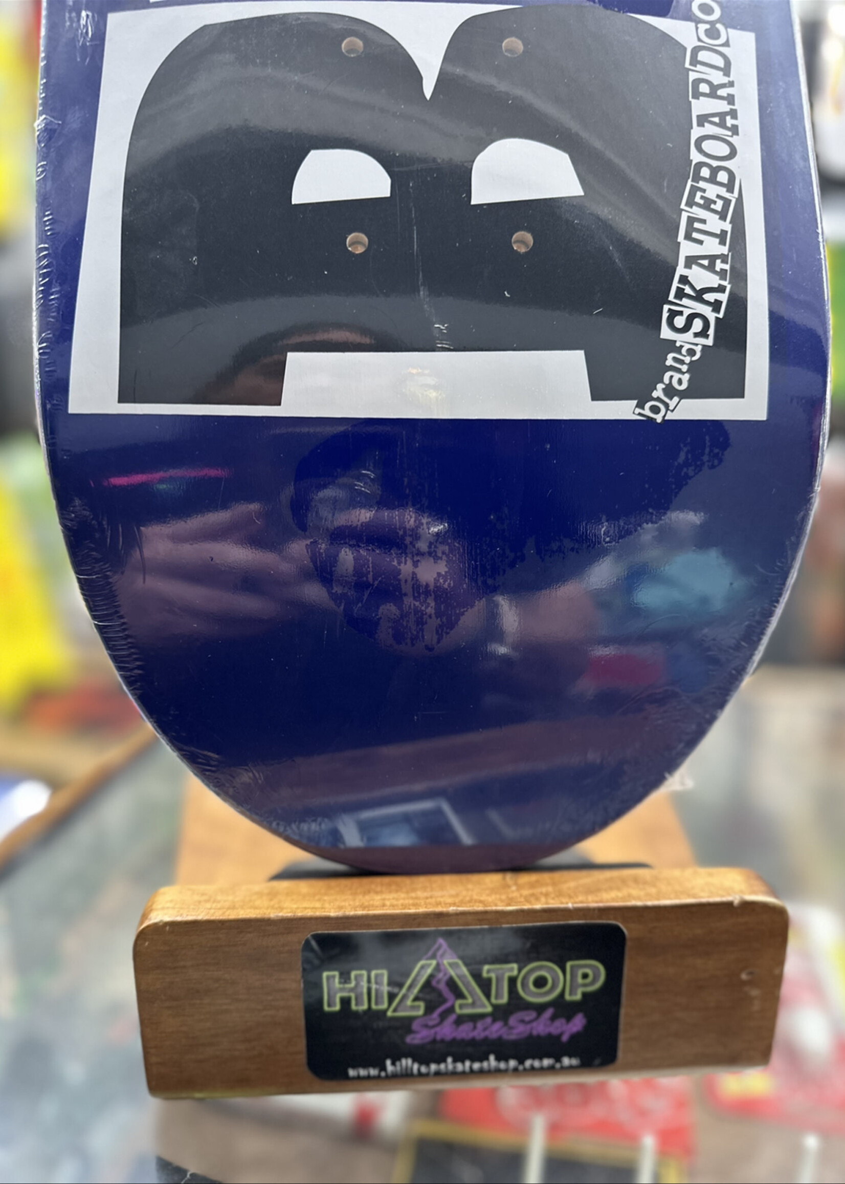 BAKER SKATEBOARDS BAKER - Brand Logo Navy Deck - 8.25"